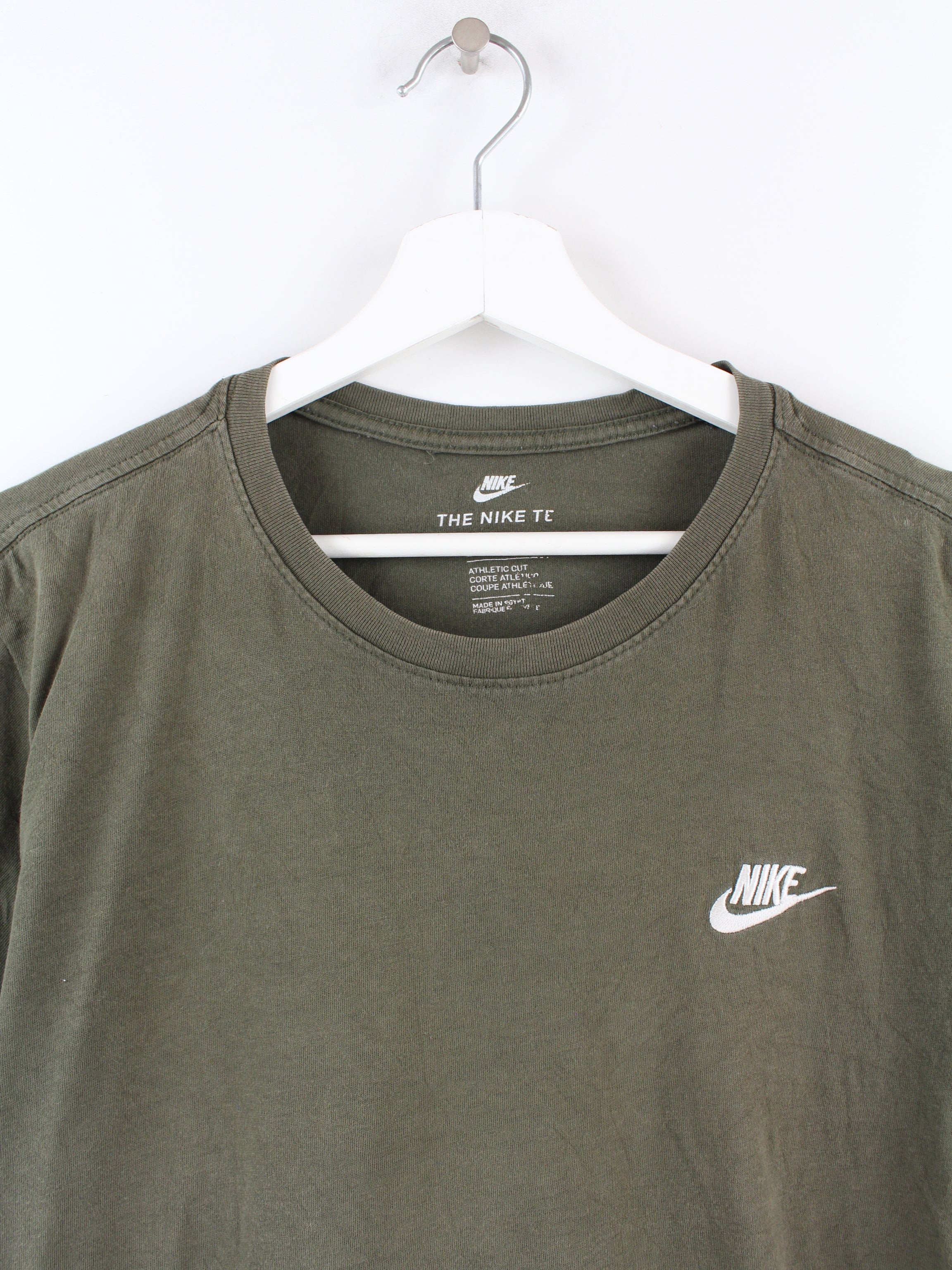 Nike Basic T Shirt Grun M