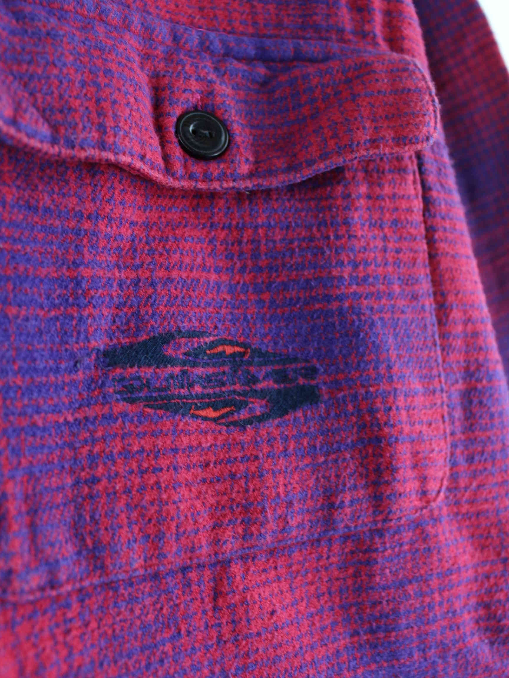 Quiksilver Embroidered Flanell Hemd Rot M (detail image 2)