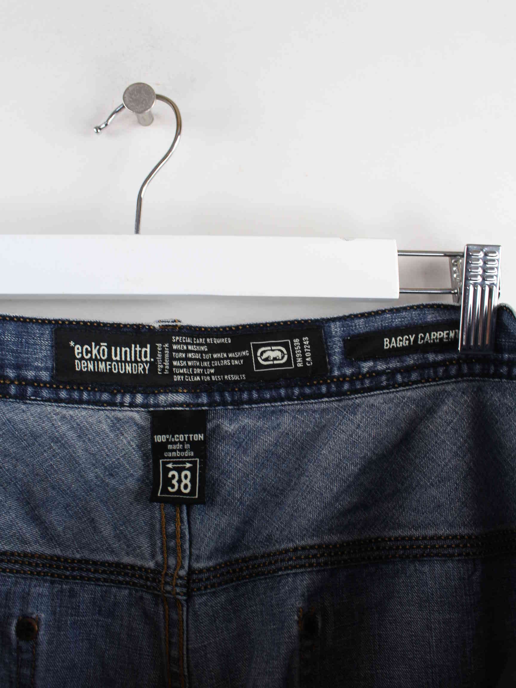 Ecko y2k Baggy Carpenter Jeans Blau W38 L32 (detail image 1)