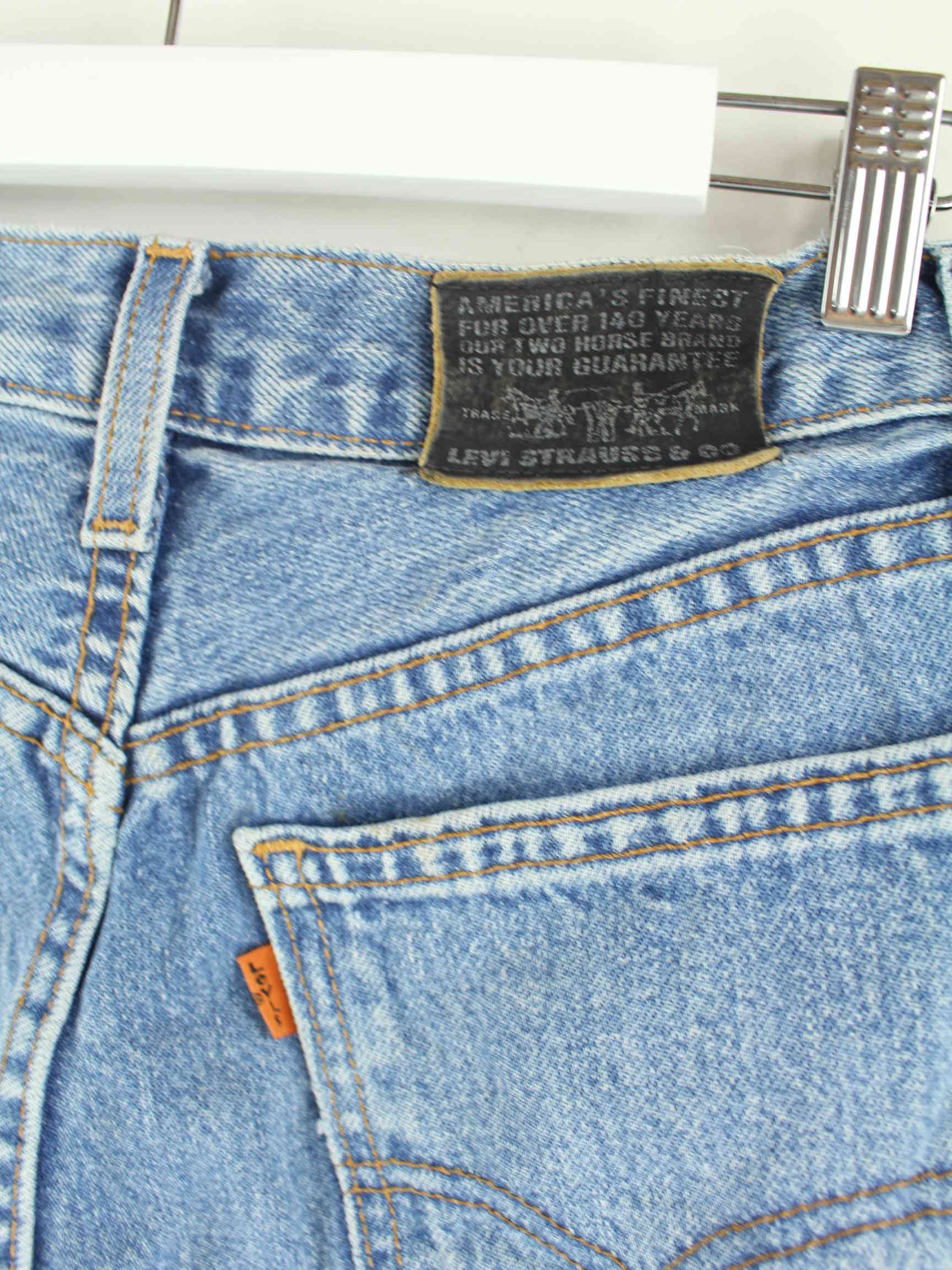 Levi's Damen 1993 Vintage 216 Orange Tab Jeans Blau W26 L30 (detail image 2)