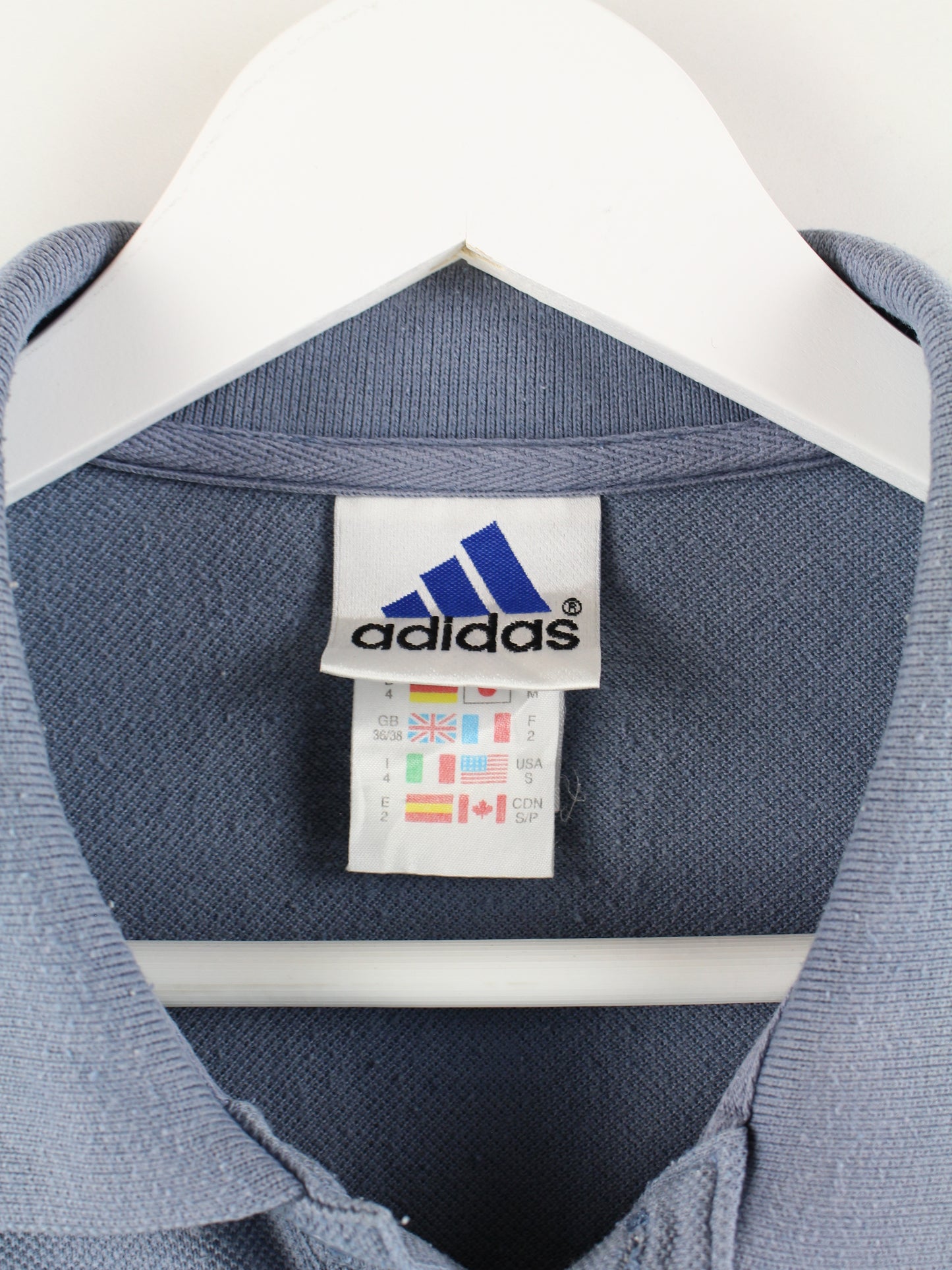 Adidas 90s Polo Blau M