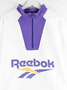 Reebok Print Half Zip Sweater Weiß L (detail image 1)