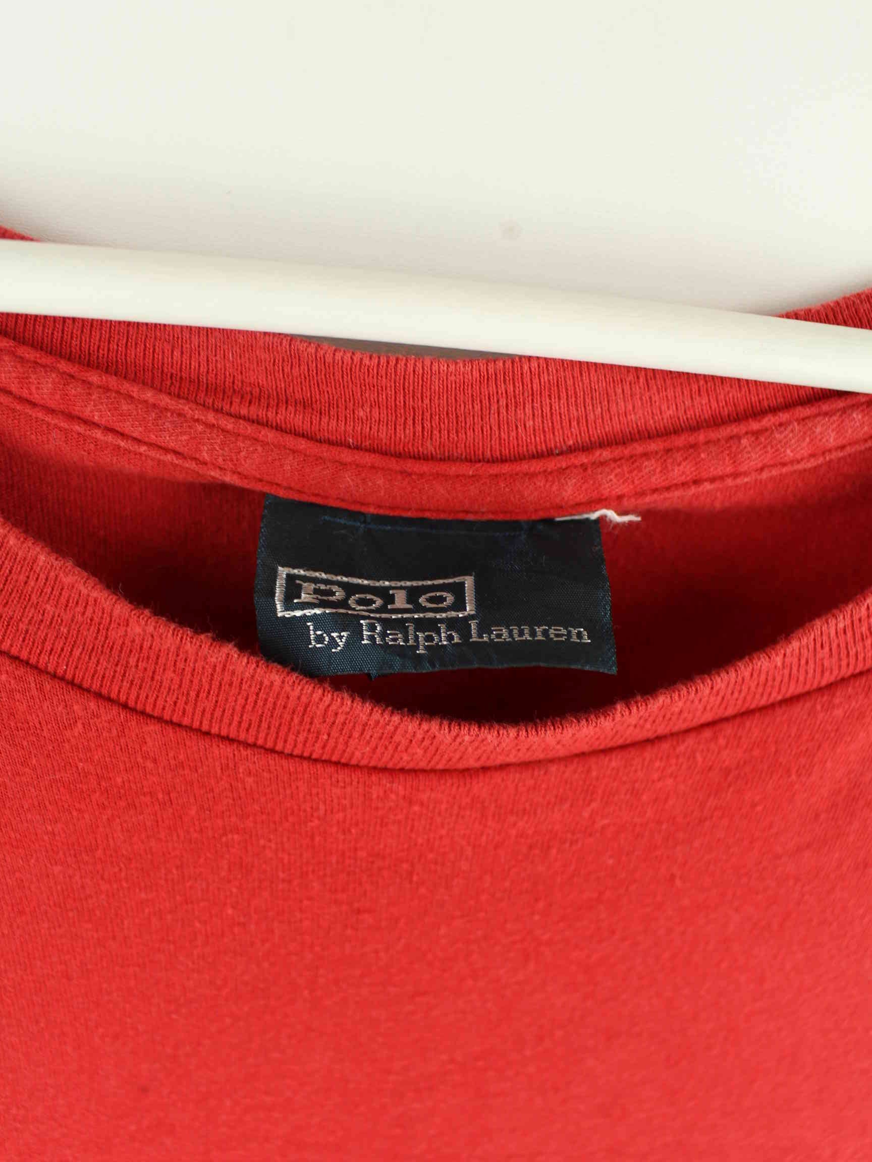 Ralph Lauren 00s Basic T-Shirt Rot 3XL (detail image 2)