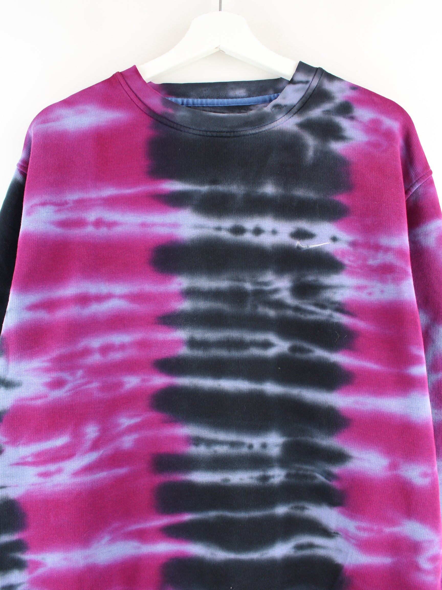 purple tie dye nike shirt