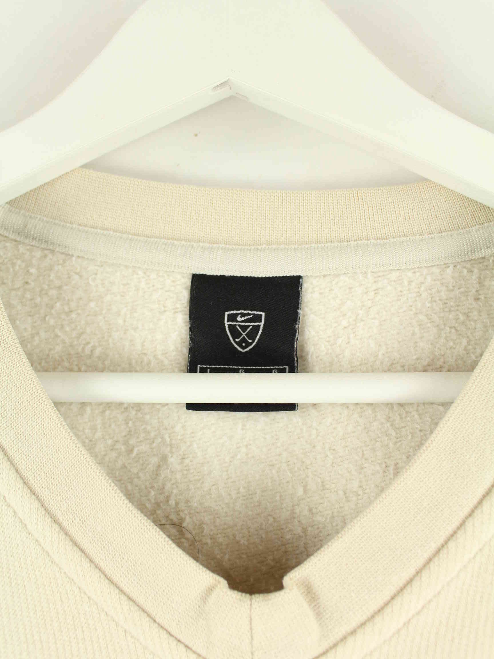 Nike Golf V-Neck Sweater Beige L (detail image 2)