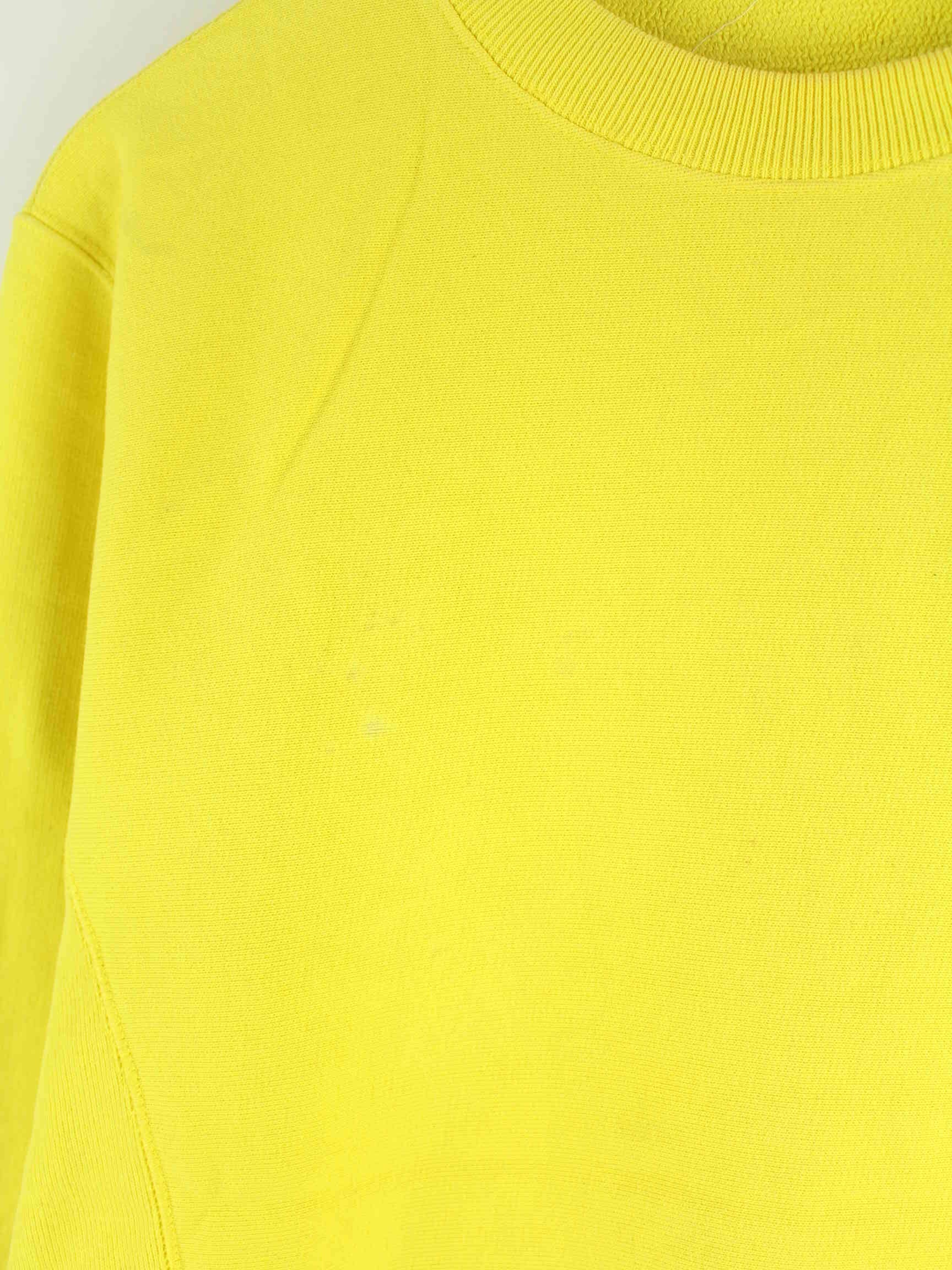 Champion Reverse Weave Basic Sweater Gelb M (detail image 3)