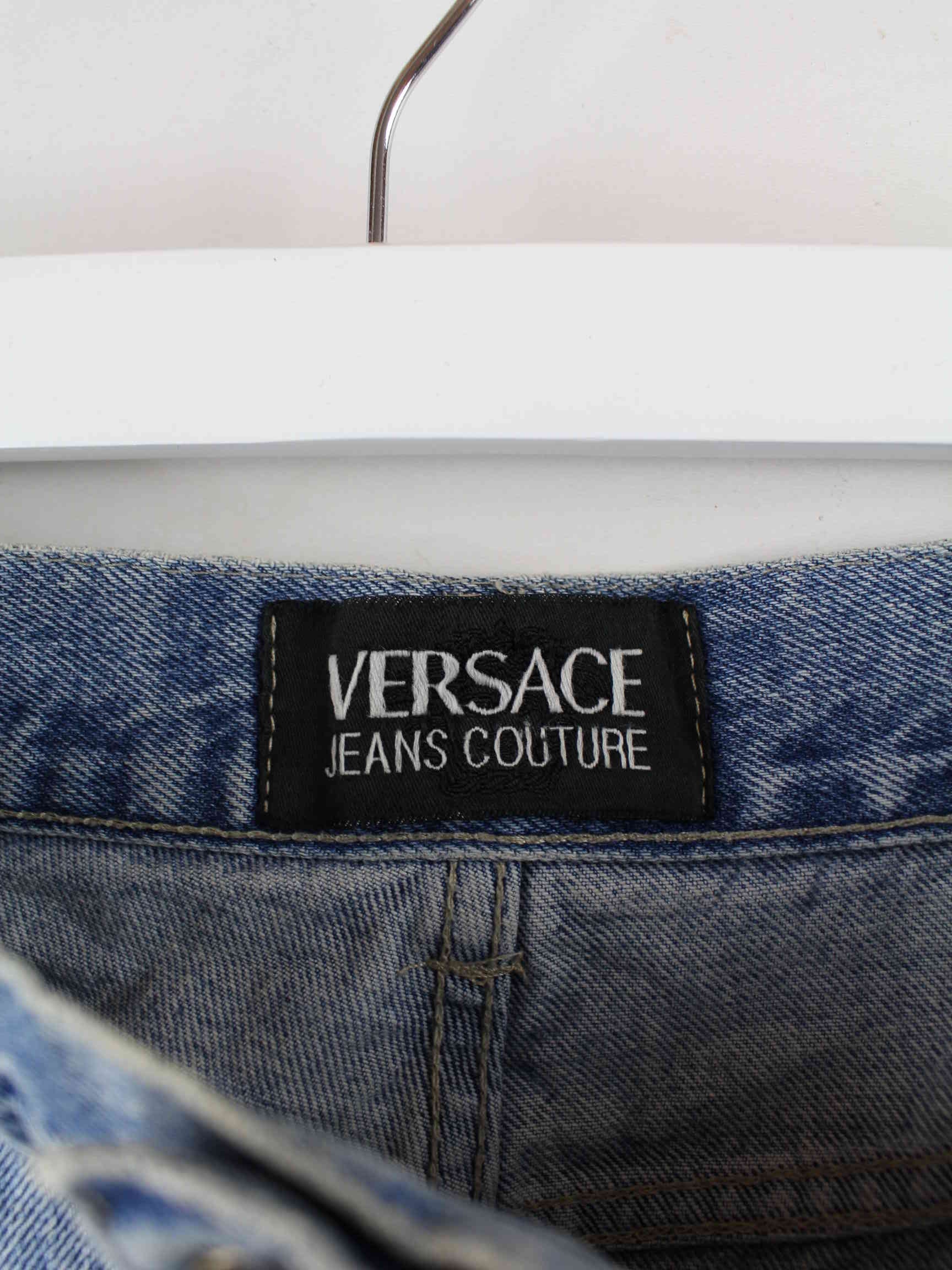 Versace 00s Jeans Blau W38 L34 (detail image 1)