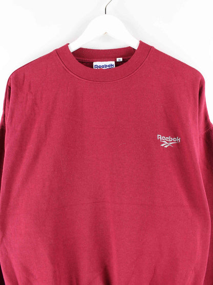 Reebok 90s Vintage Basic Sweater Rot M
