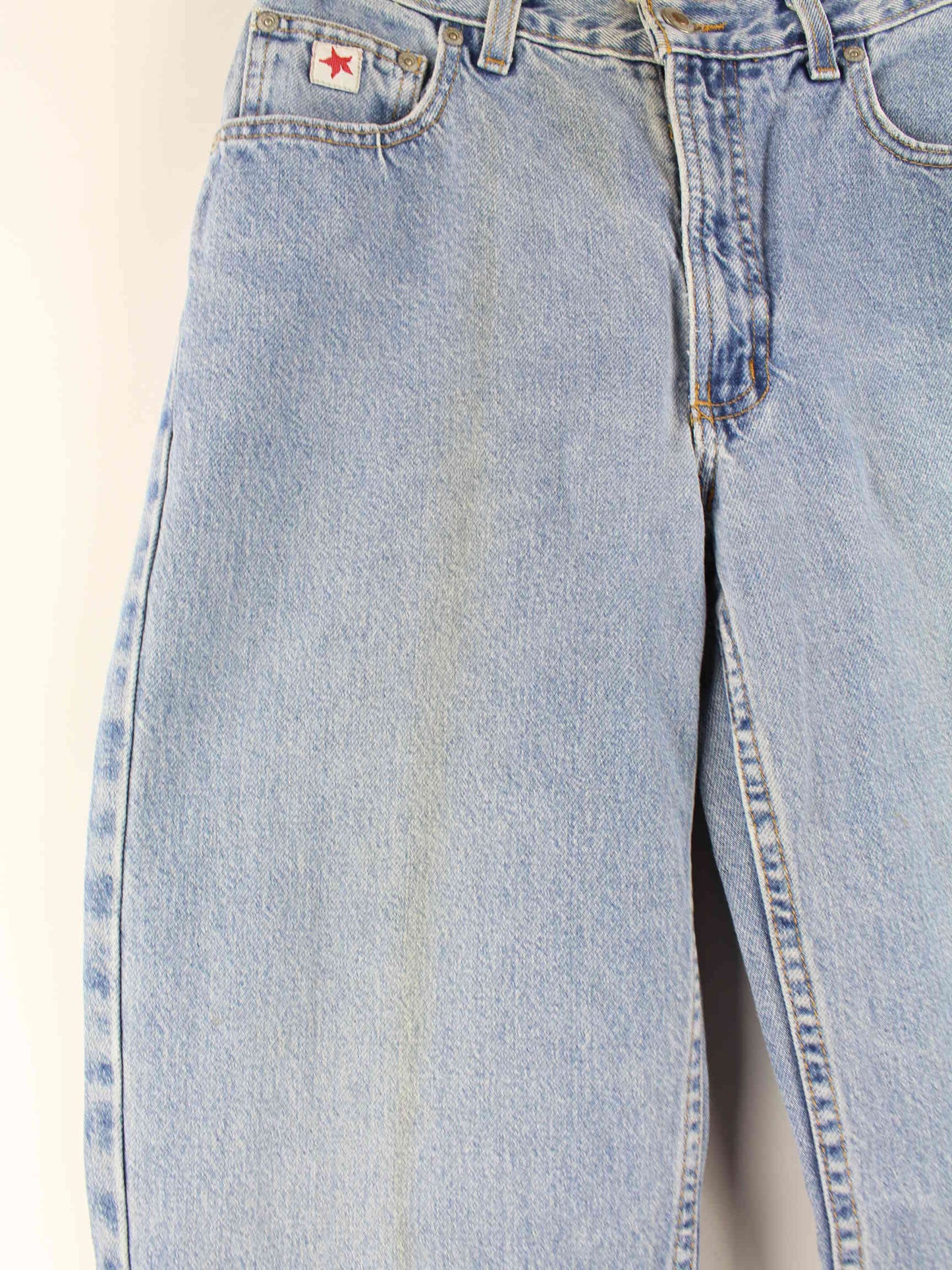 Vintage Damen 90s Rockies Jeans Blau L