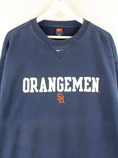 Nike 90s Vintage Orangeman Sweater Blau XXL