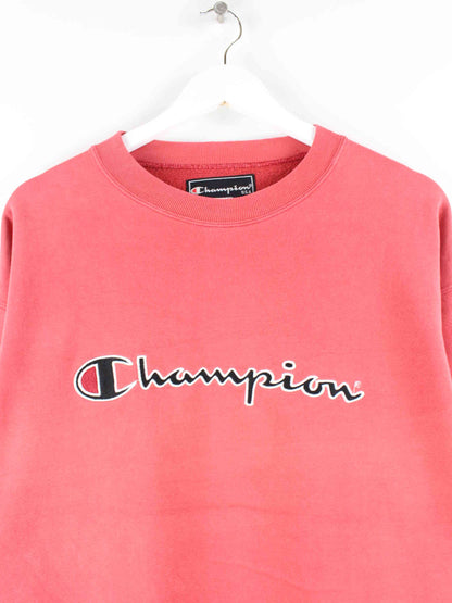 Champion y2k Embroidered Sweater Rot L