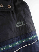 Nike 90s Vintage Big Logo Embroidered Jacke Schwarz XS (detail image 3)