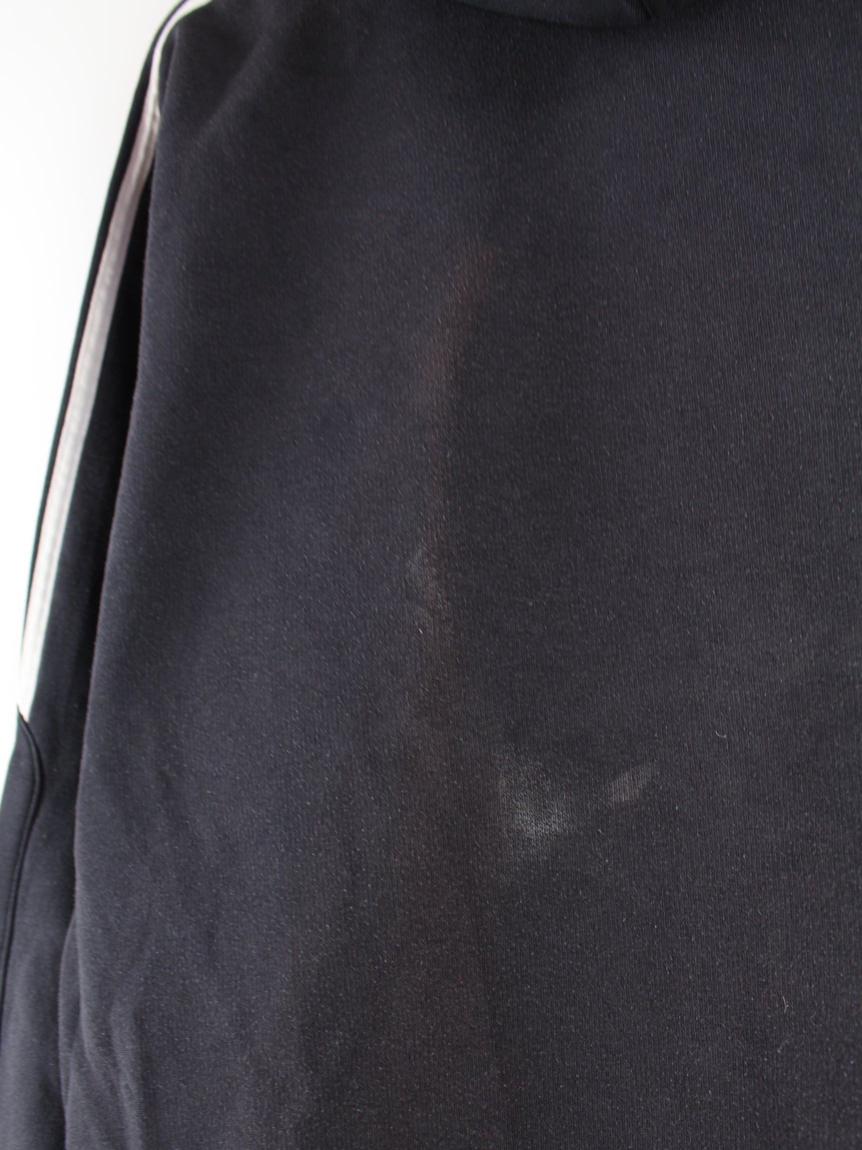 Adidas 90s Vintage Embroidered Half Zip Hoodie Black XL – Peeces