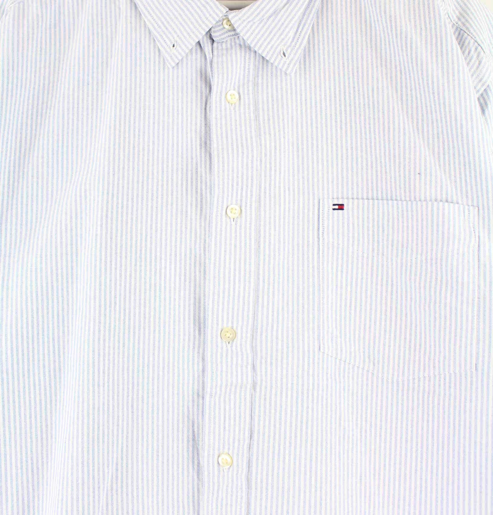 Tommy Hilfiger Striped Hemd Blau XL (detail image 1)