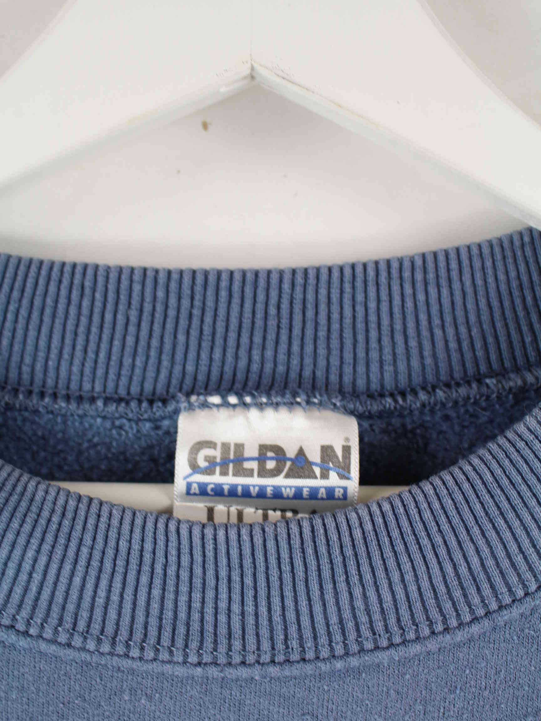 Gildan 1999 Vintage Deer Hunter Print Heavy Sweater Blau XL (detail image 2)