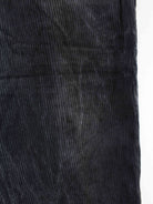Ralph Lauren 90s Vintage Cord Hose Schwarz W30 L30 (detail image 1)
