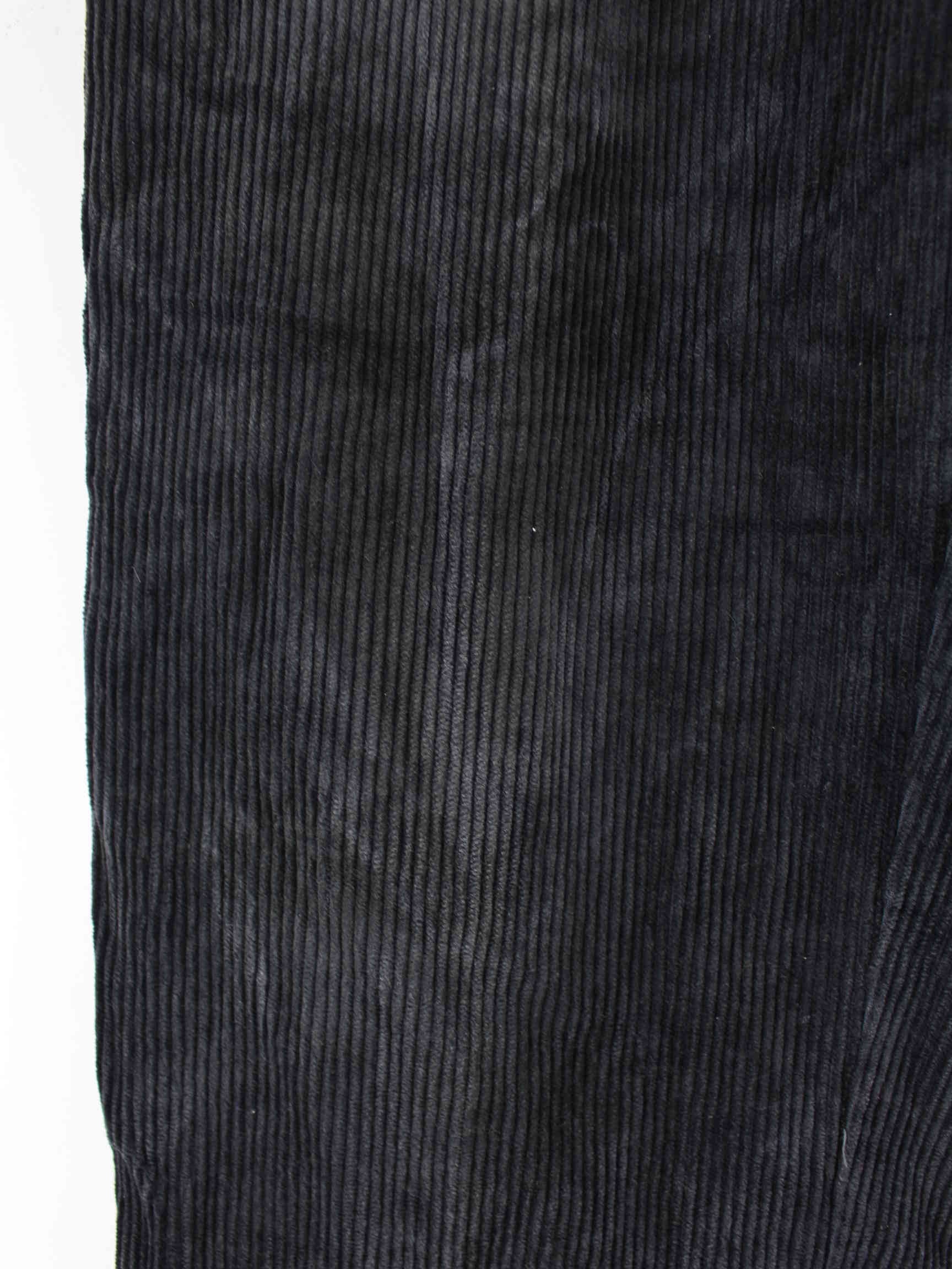 Ralph Lauren 90s Vintage Cord Hose Schwarz W30 L30 (detail image 2)