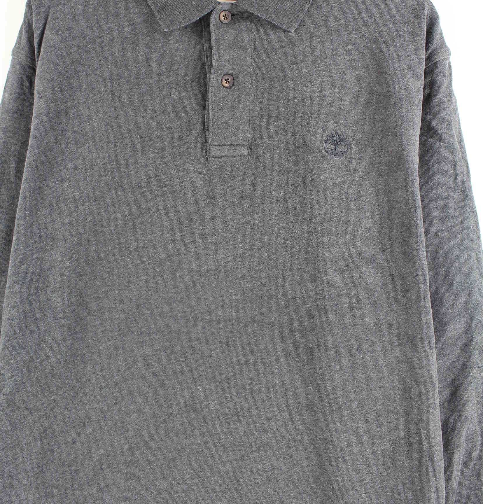 Timberland y2k Polo Sweater Grau L (detail image 1)