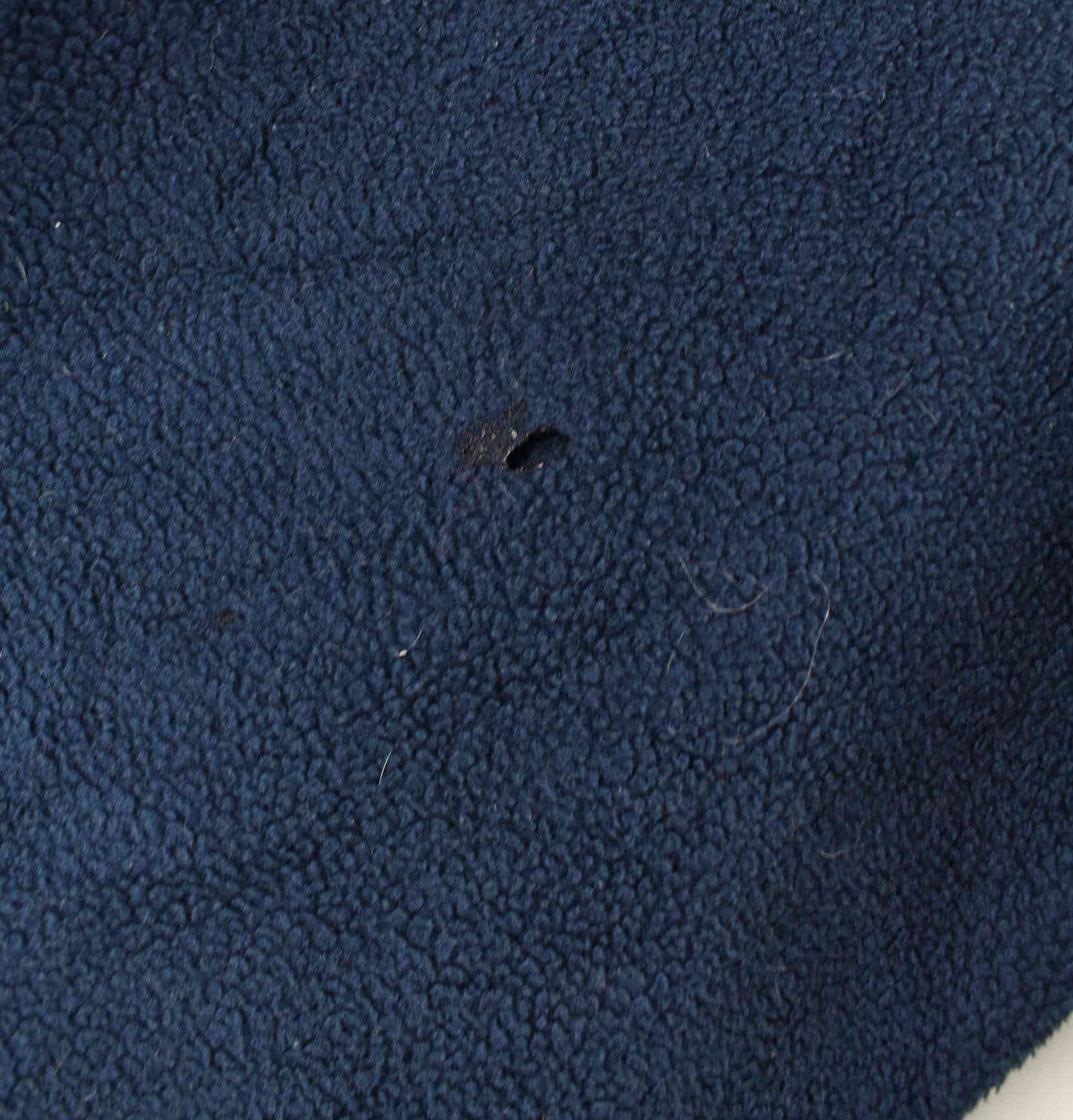 Fila Damen 90s Vintage Fleece Half Zip Sweater Blau M (detail image 4)