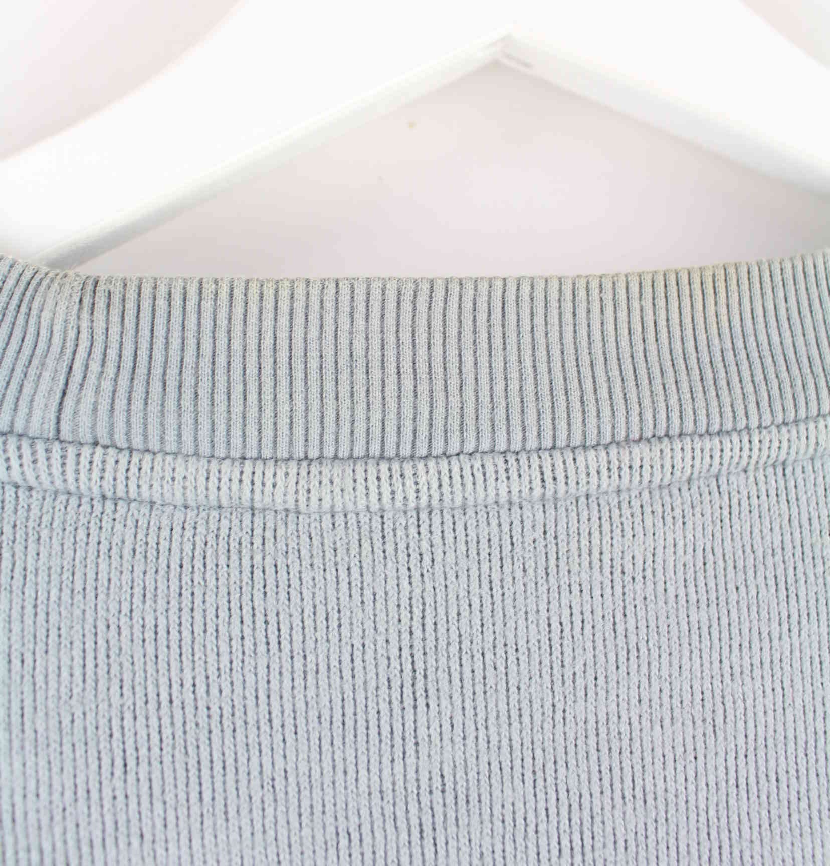 Ellesse 00s Embroidered Sweater Grau L (detail image 4)