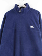 Adidas 90s Vintage Fleece Half Zip Sweater Blau 3XL (detail image 1)