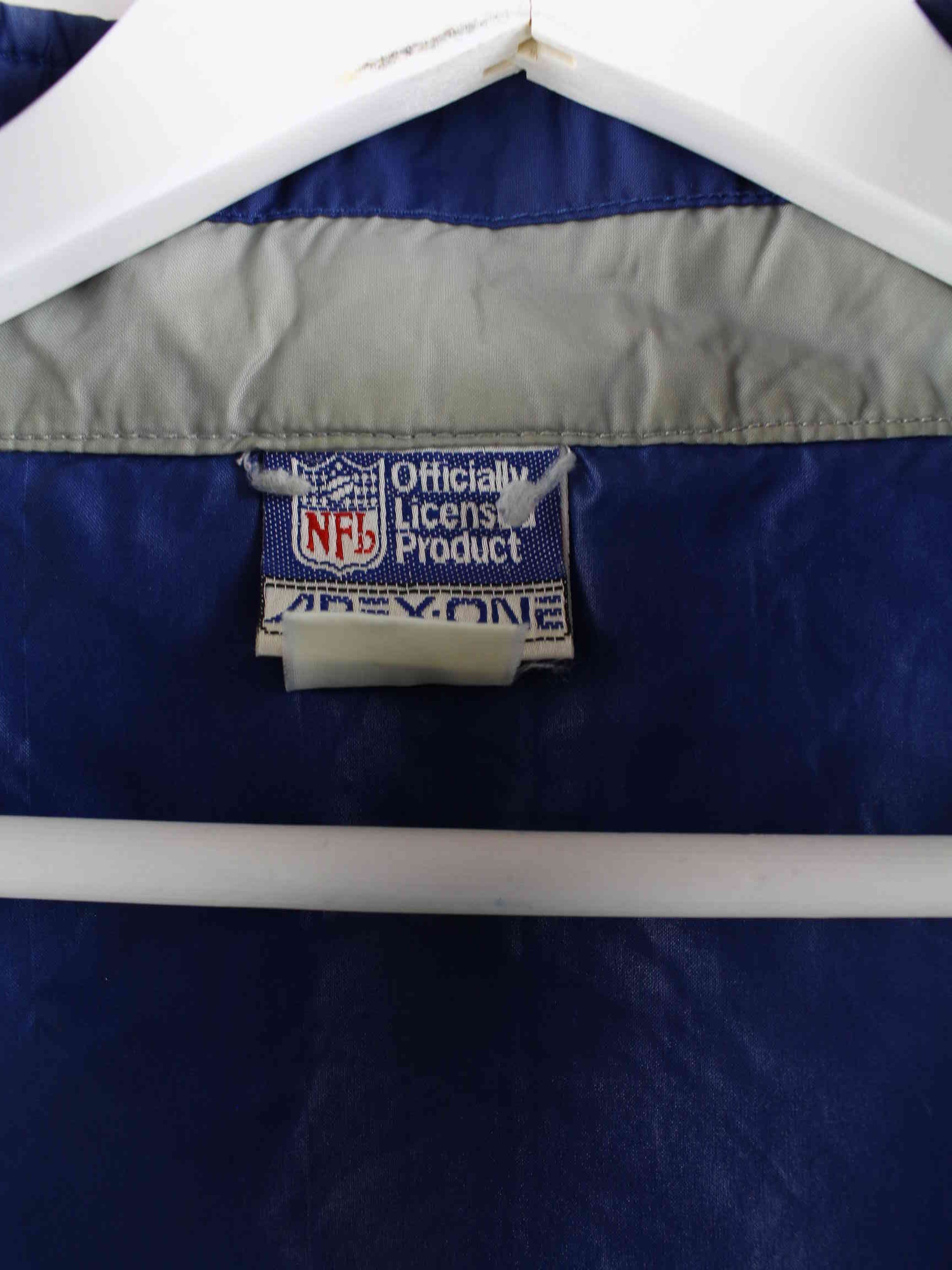NFL 90s Vintage Cowboys Trainingsjacke Blau XL (detail image 2)