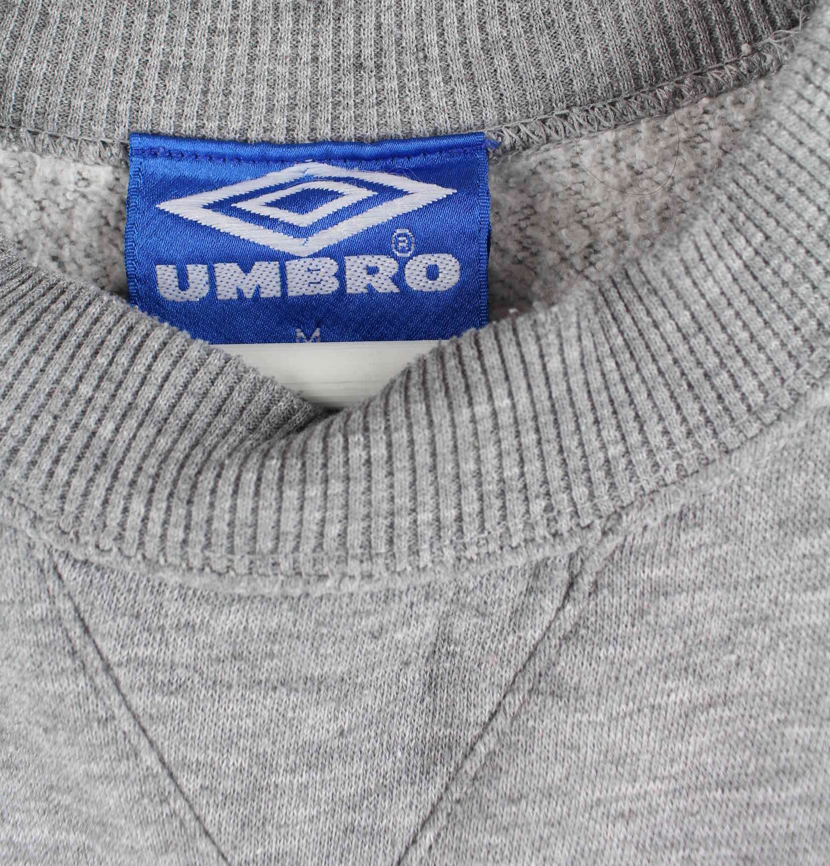 Umbro 90s Vintage Embroidered Sweater Grau L (detail image 2)