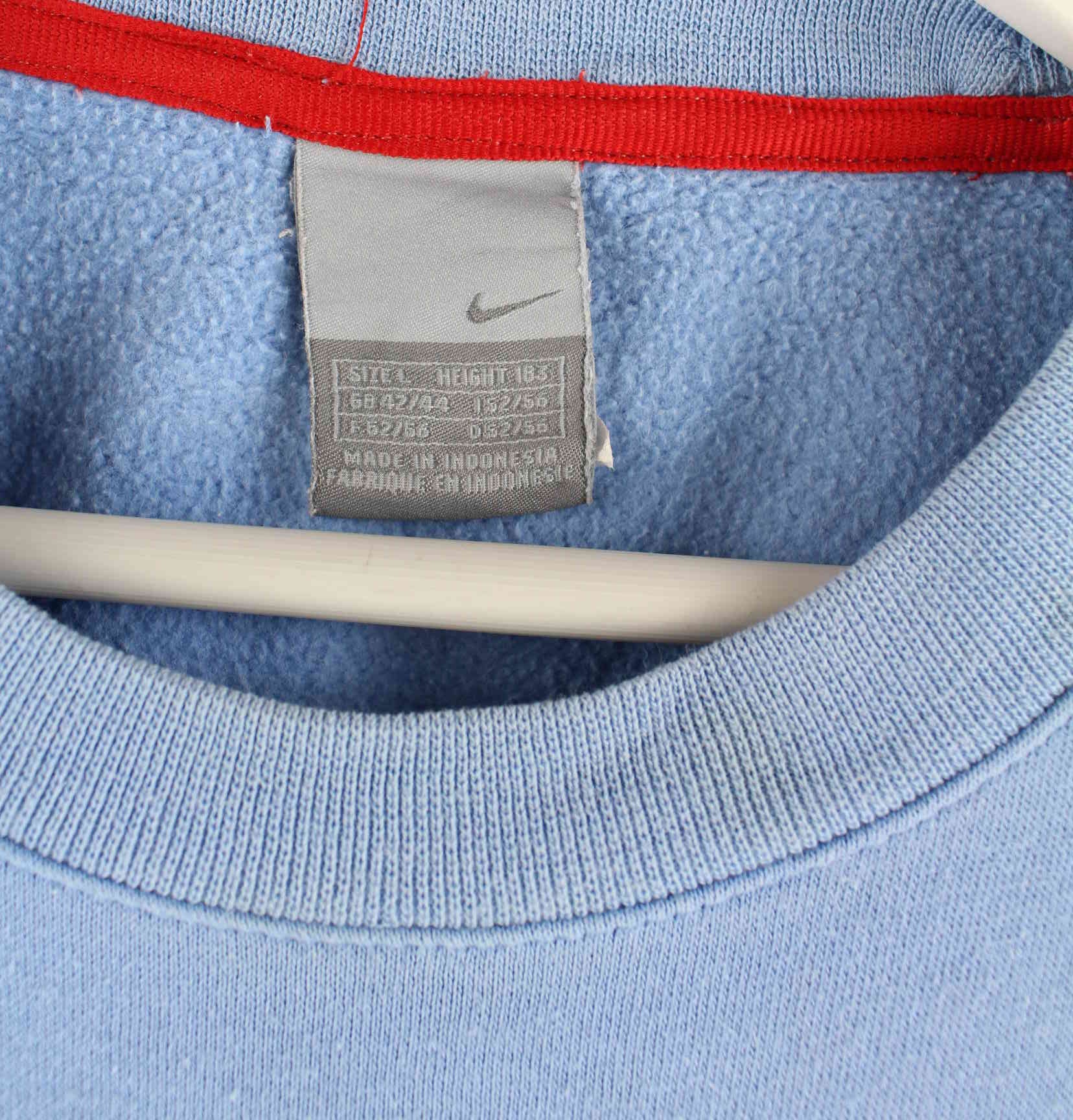 Nike y2k Cor7ez Embroidered Sweater Blau L (detail image 2)