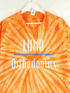 Gildan y2k Orthodentist Print T-Shirt Orange XL (detail image 1)
