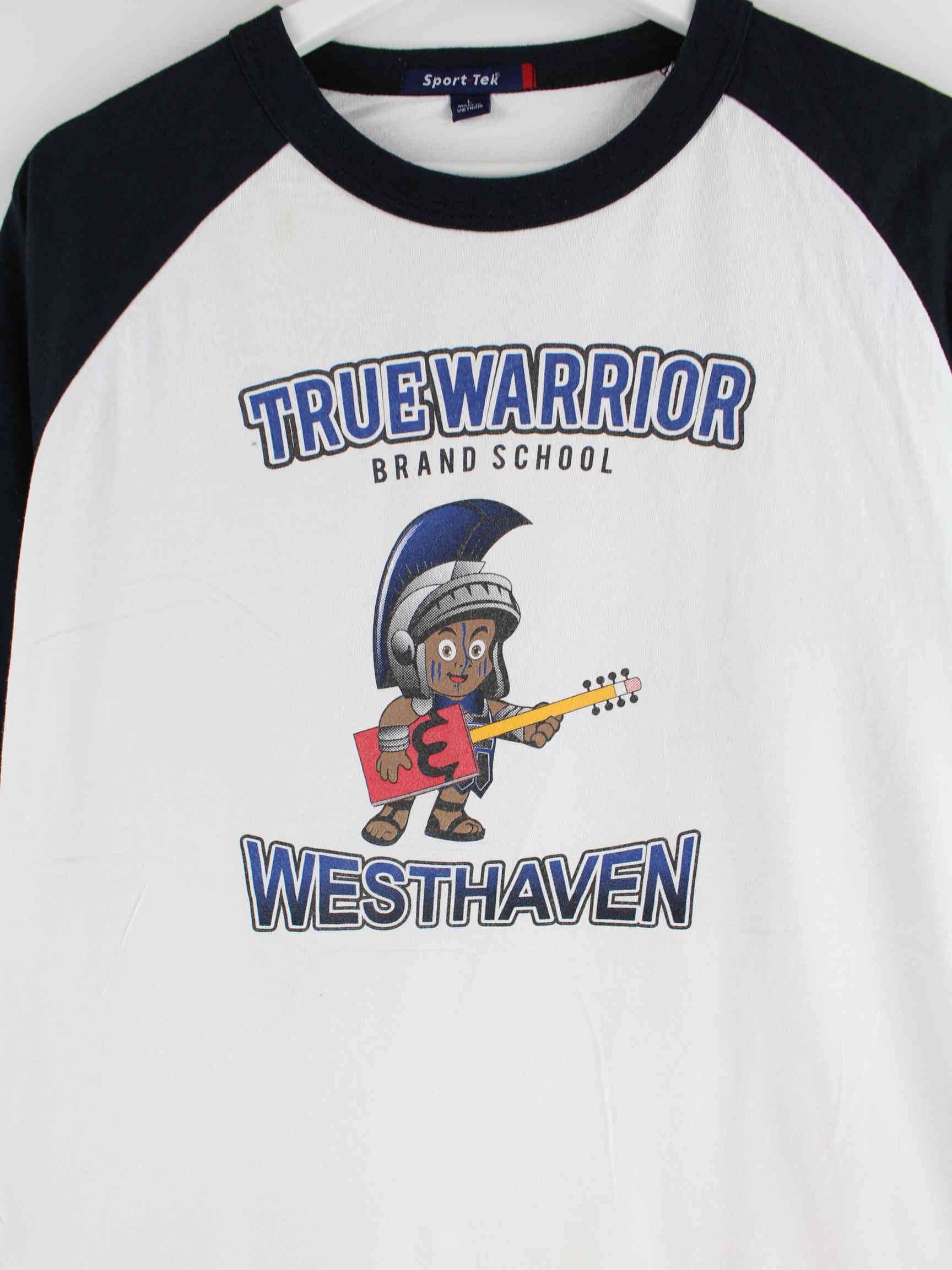 Sport Tek Damen Westhaven Print Sweatshirt Weiß M (detail image 1)