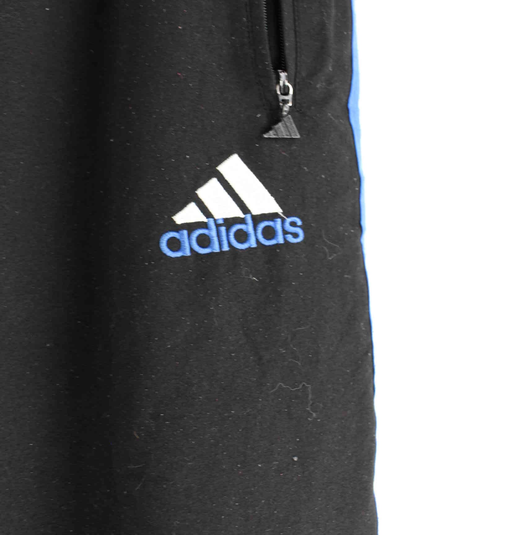 Adidas Damen 90s Vintage 3-Stripes Track Pants Schwarz M (detail image 1)