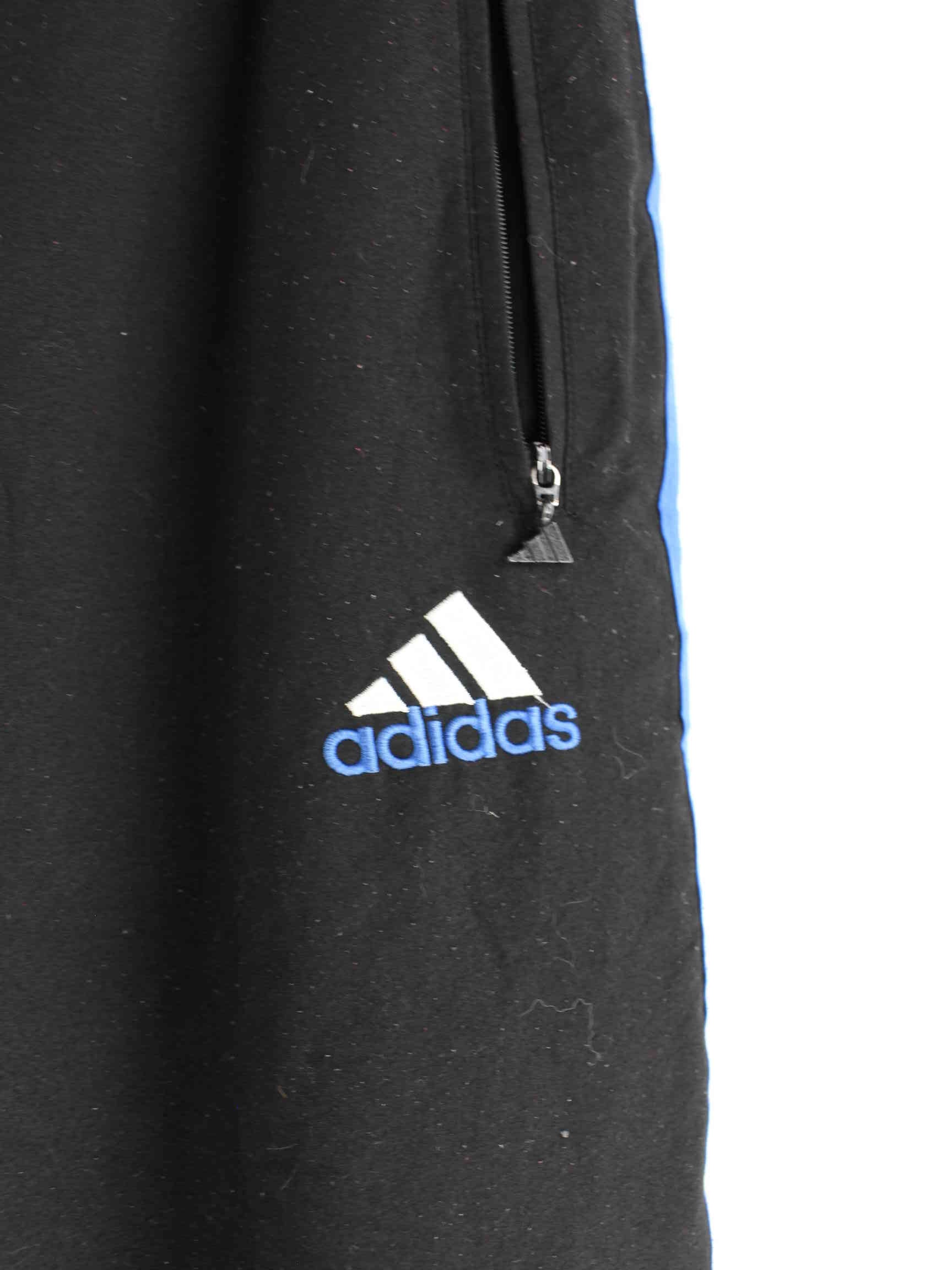 Adidas Damen 90s Vintage 3-Stripes Track Pants Schwarz M (detail image 1)