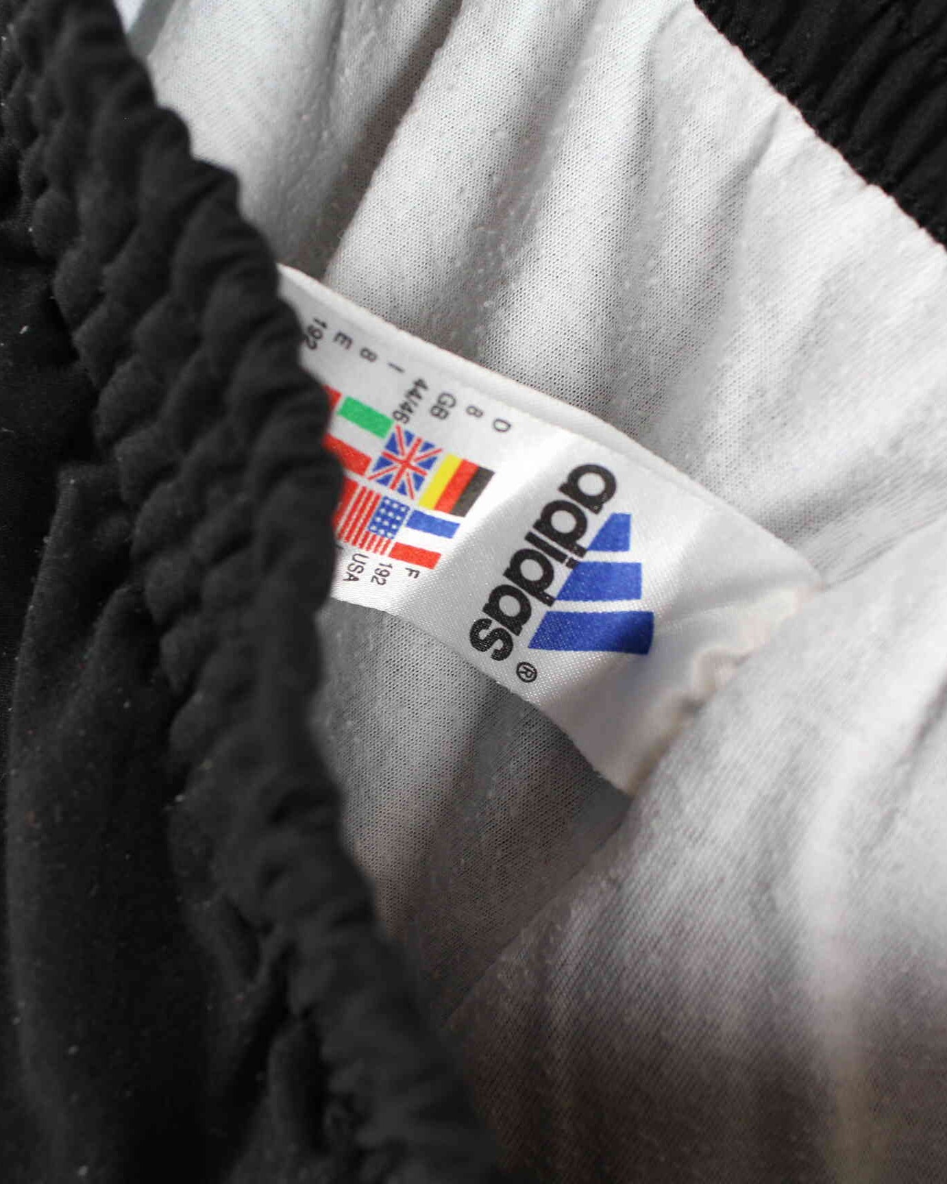 Adidas Damen 90s Vintage 3-Stripes Track Pants Schwarz M (detail image 2)