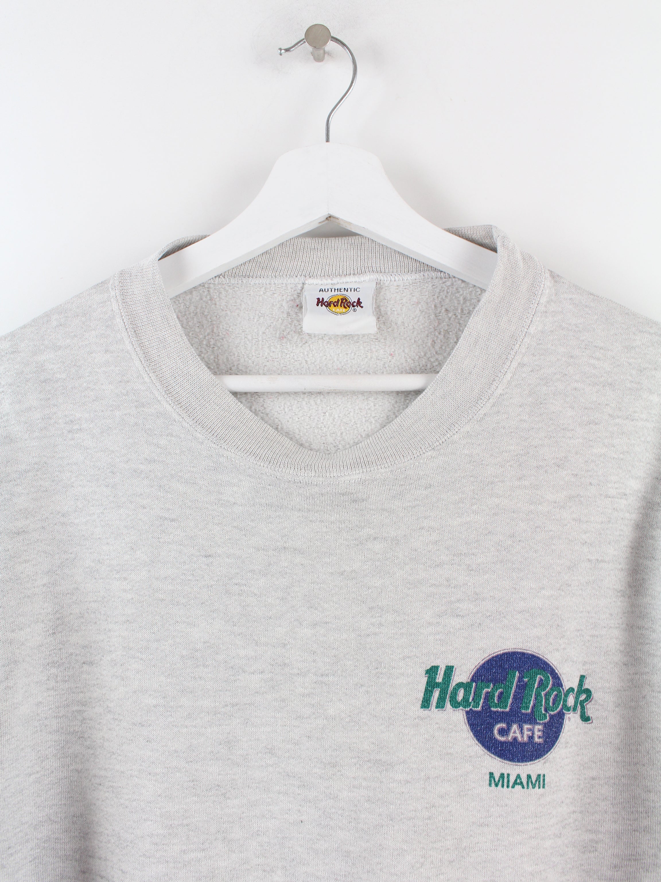 Hard rock cafe sweater grey best sale