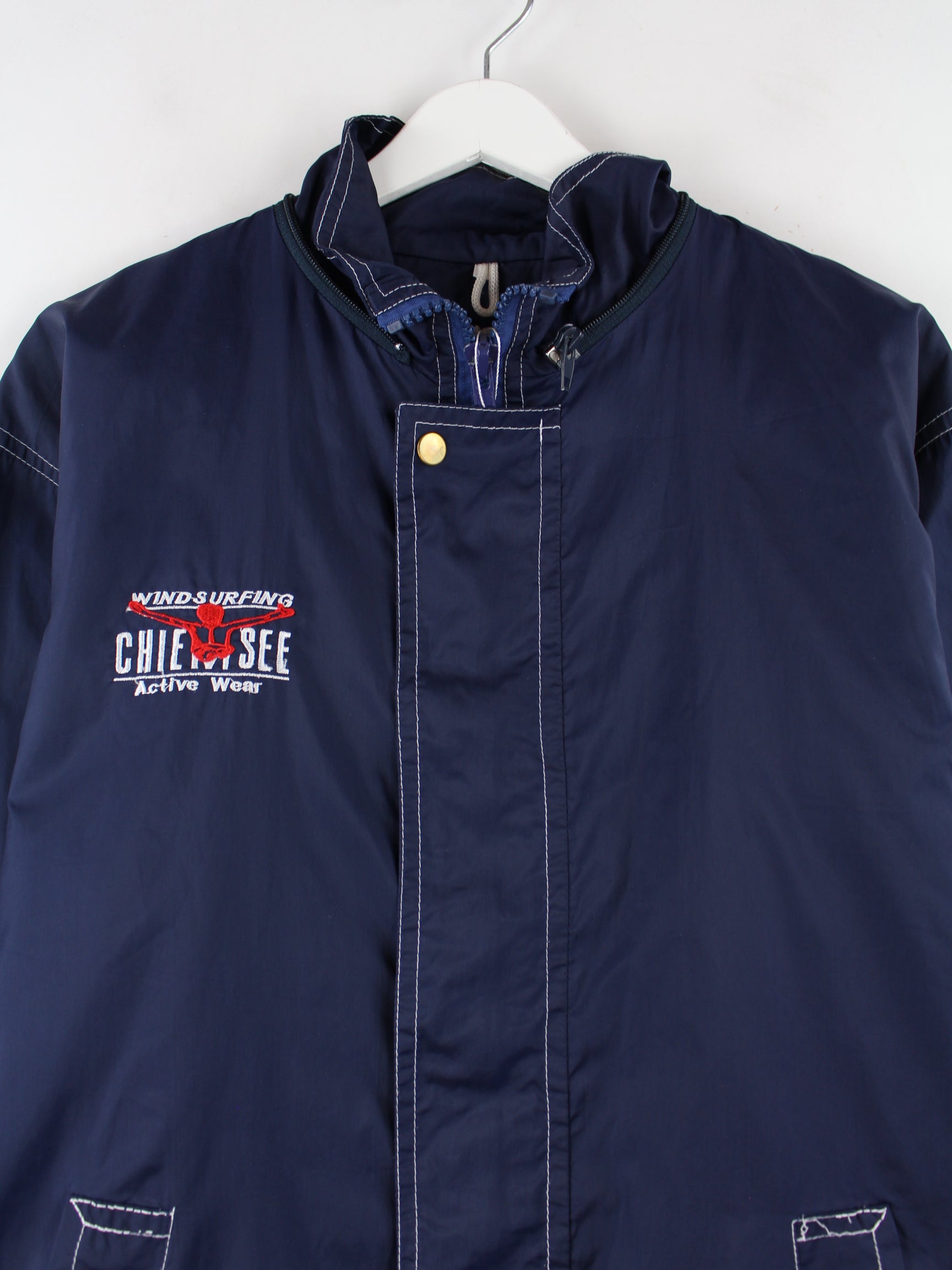 Chiemsee 00s Embroidered Jacket Blue S – Peeces