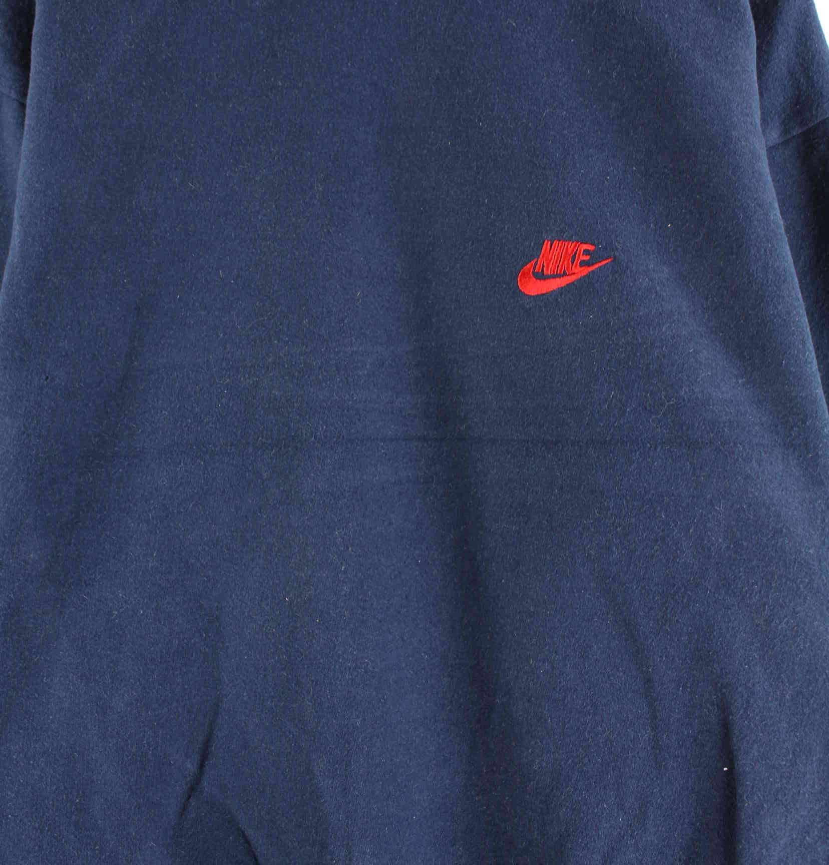 Nike 90s Vintage Swoosh Sweater Blau S (detail image 1)