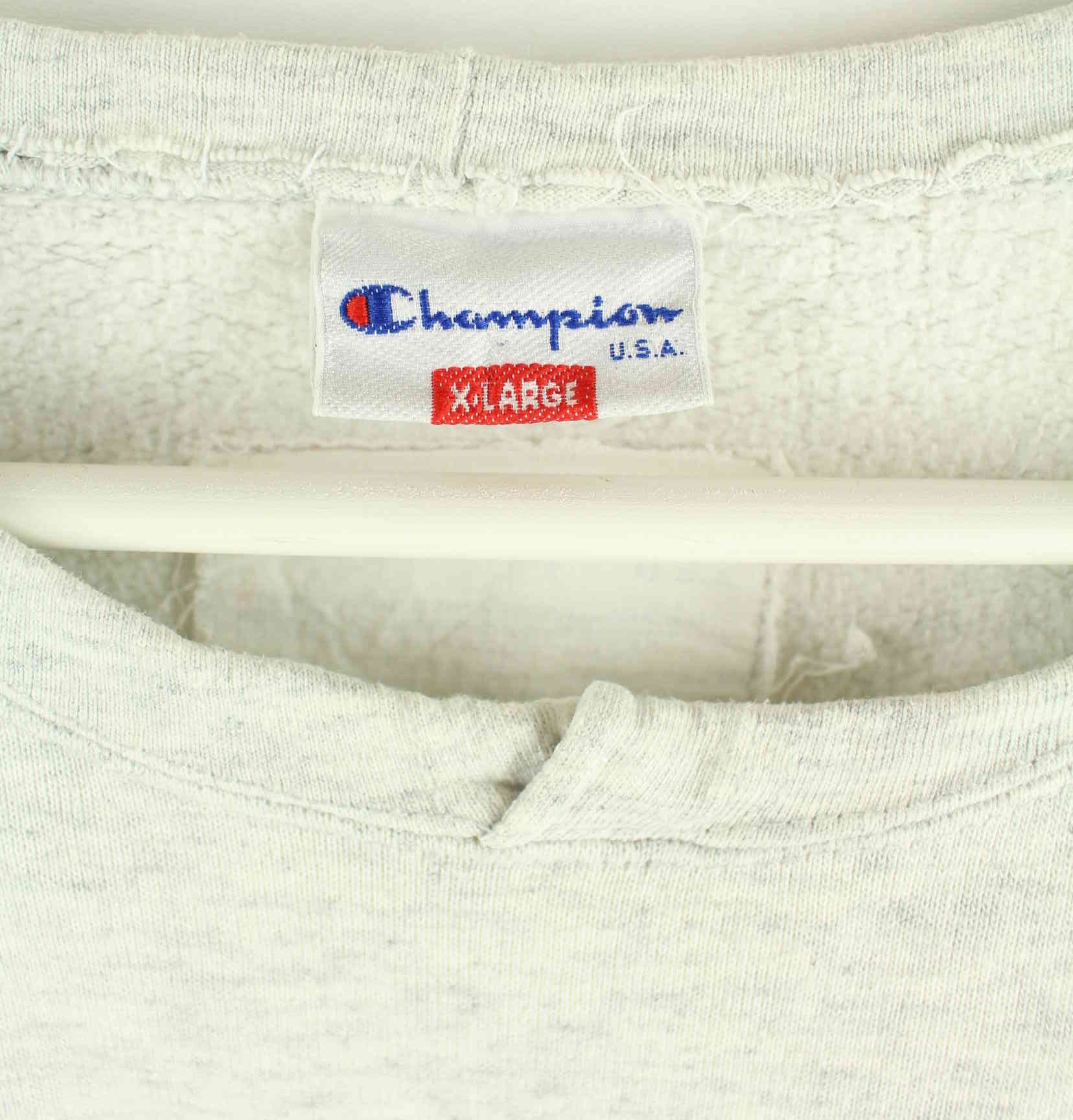 Champion 90s Vintage USA T-Shirt Grau XL (detail image 2)