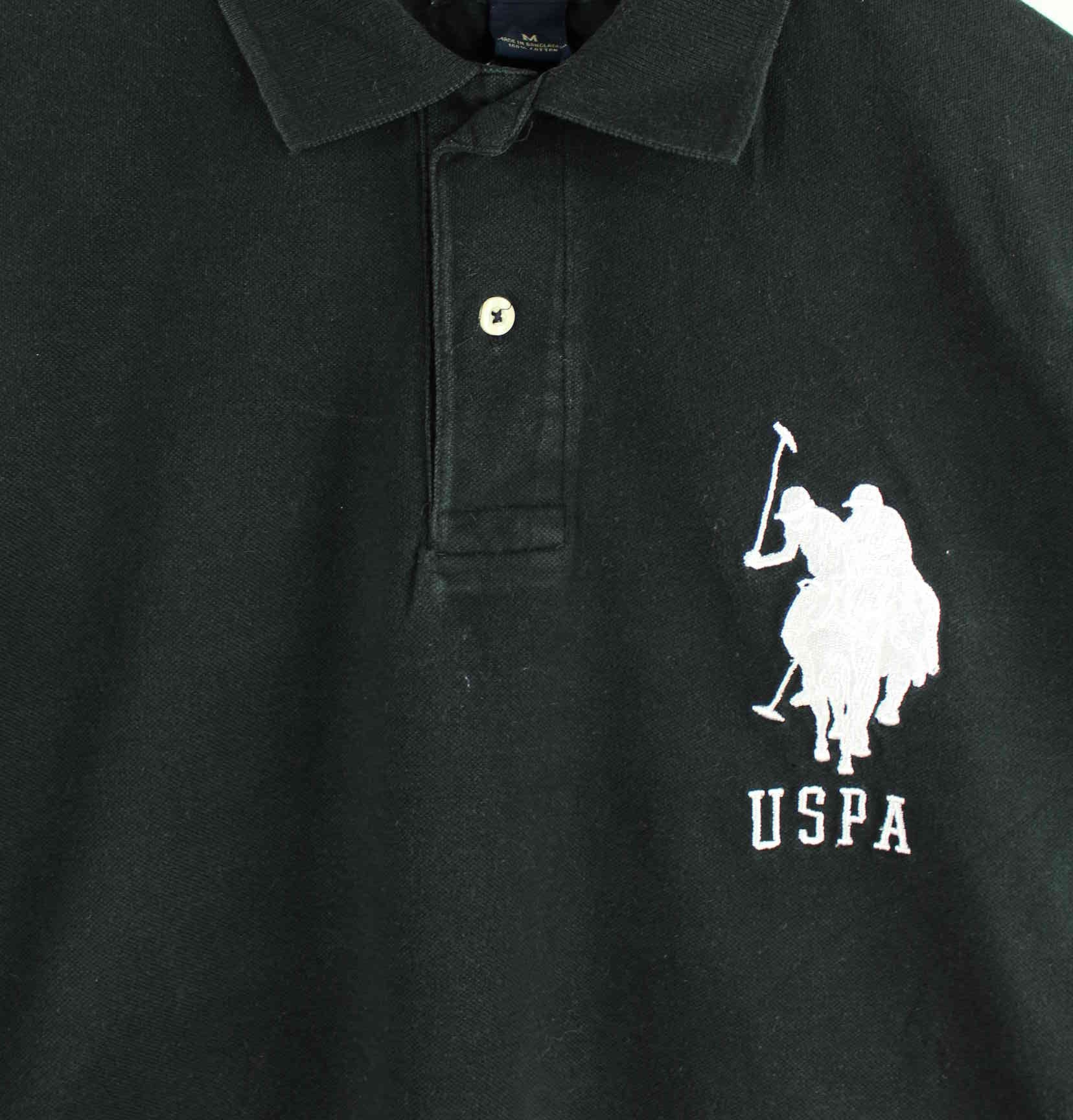 U.S. Polo ASSN. Big Logo Langarm Polo Schwarz M (detail image 1)