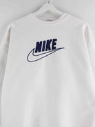 Nike 80s Vintage Big Logo Sweater Weiß L (detail image 1)