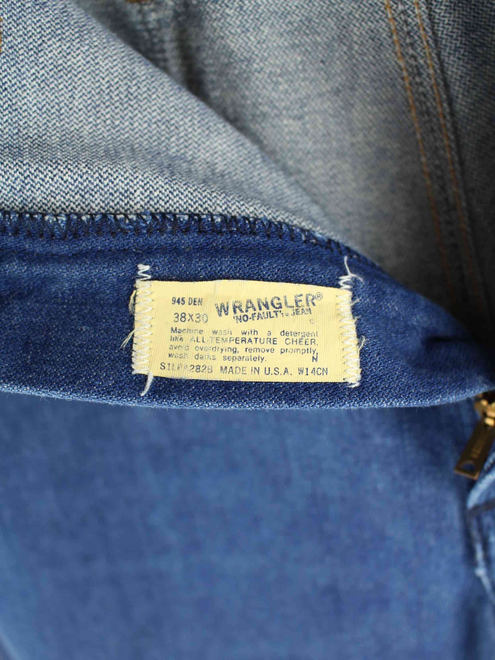 Wrangler 70s Vintage 945 DEN No Fault Jeans Blau W38 L30 – Peeces