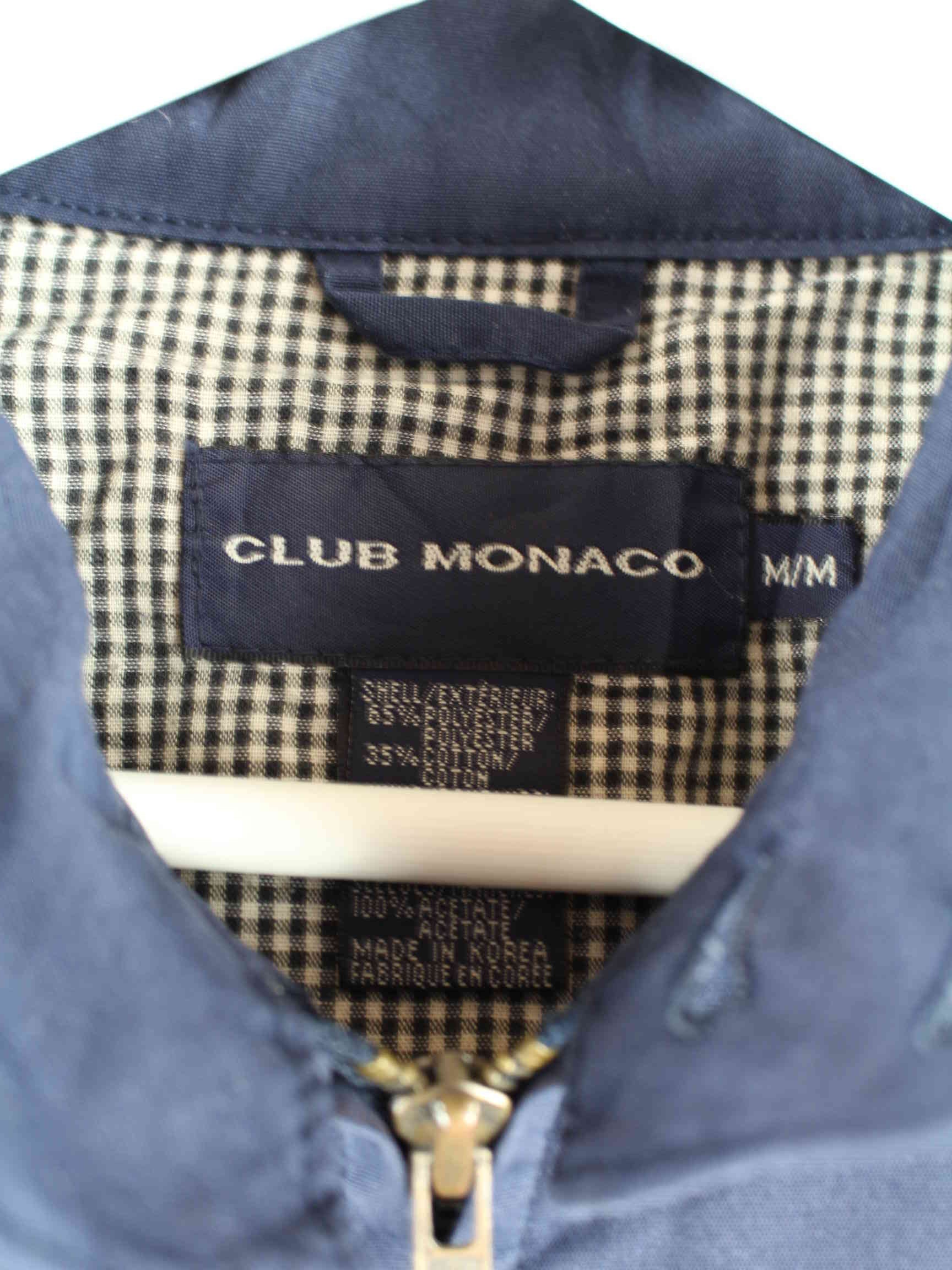 Club Monaco Harrington Jacke Blau M (detail image 2)