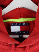 Tommy Hilfiger 00s Sailing Embroidered Hoodie Rot XS (detail image 2)