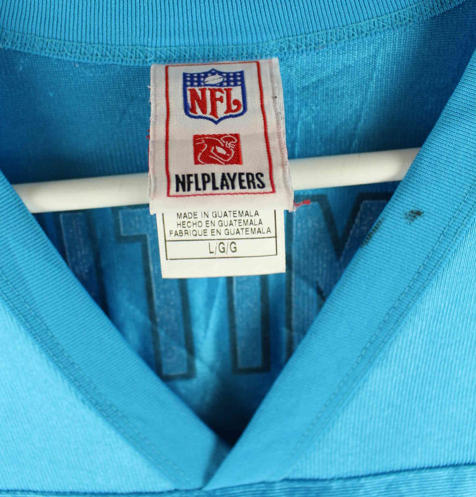 NFL y2k Carolina Panthers Smith #89 Jersey Blau L (detail image 2)