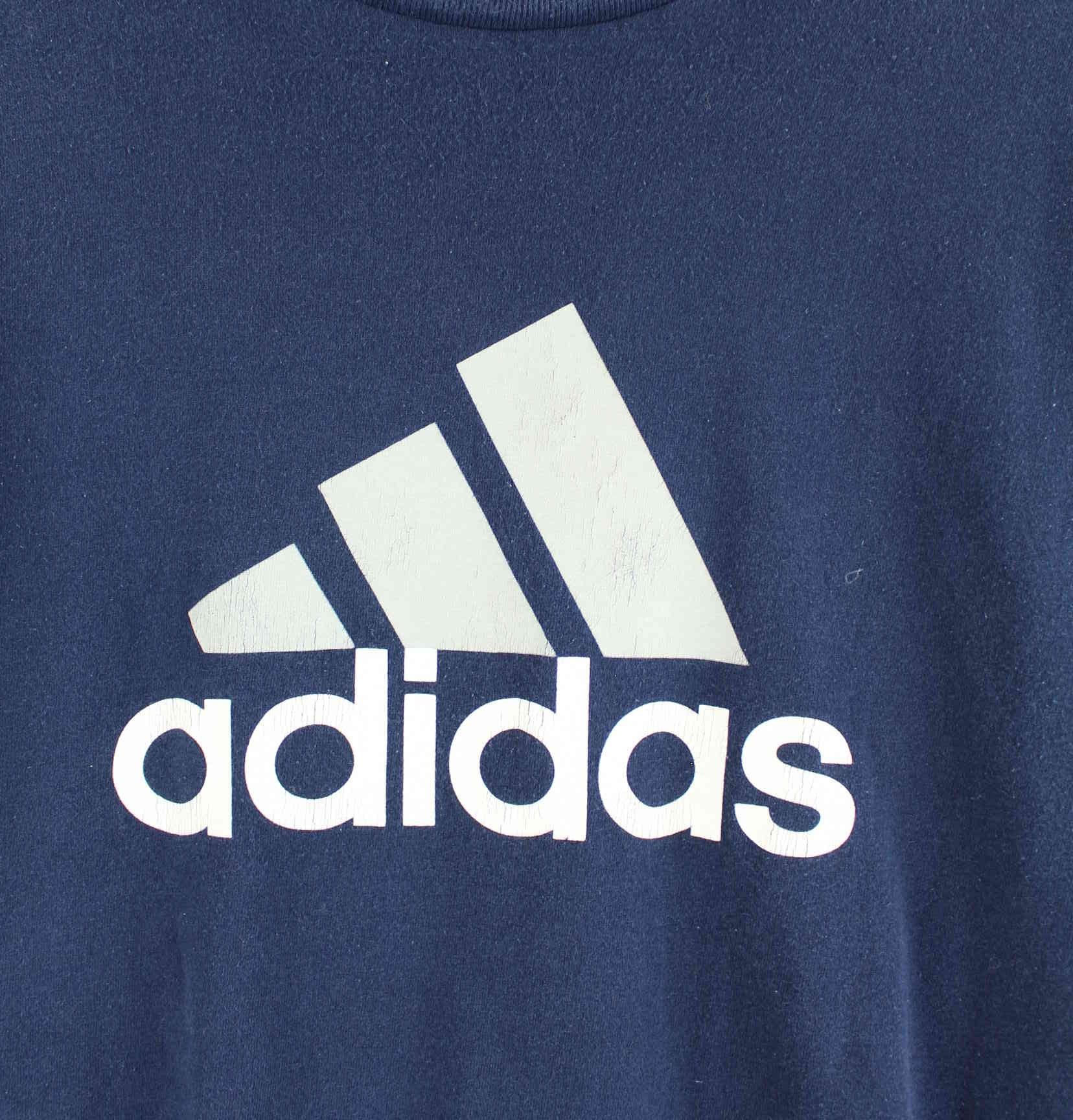 Adidas y2k Print T-Shirt Blau XL (detail image 1)