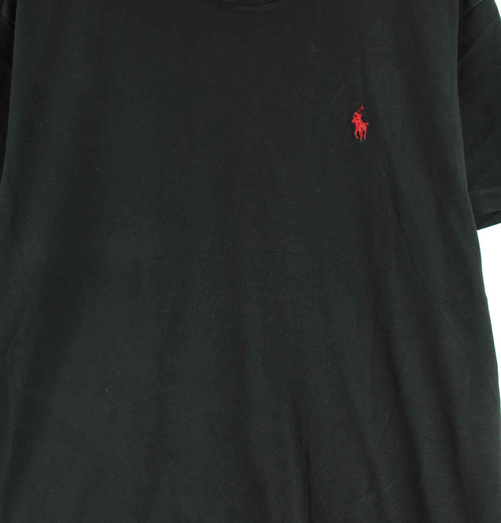 Ralph Lauren y2k Basic T-Shirt Schwarz M (detail image 1)