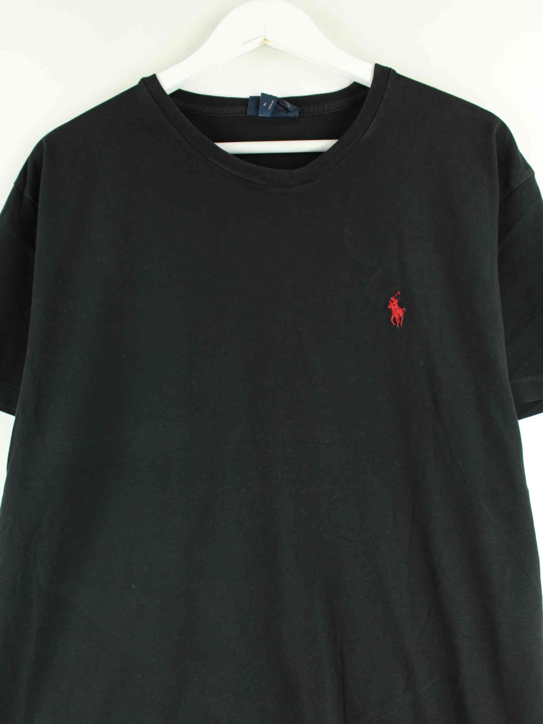 Ralph Lauren y2k Basic T-Shirt Schwarz M (detail image 1)