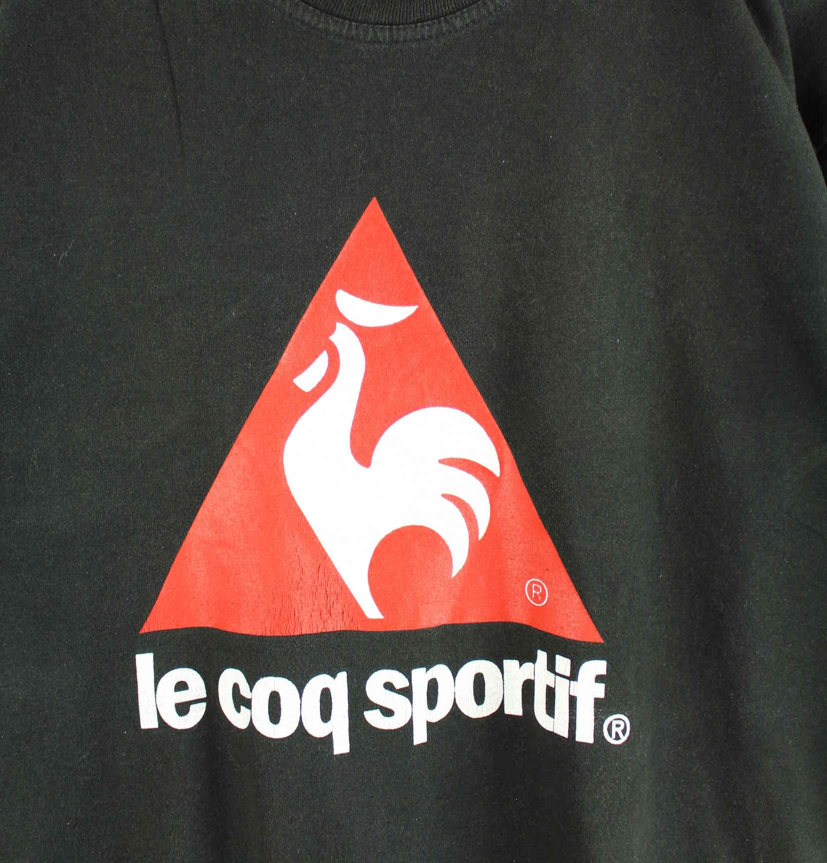 Le Coq Sportif Print T-Shirt Schwarz L (detail image 1)
