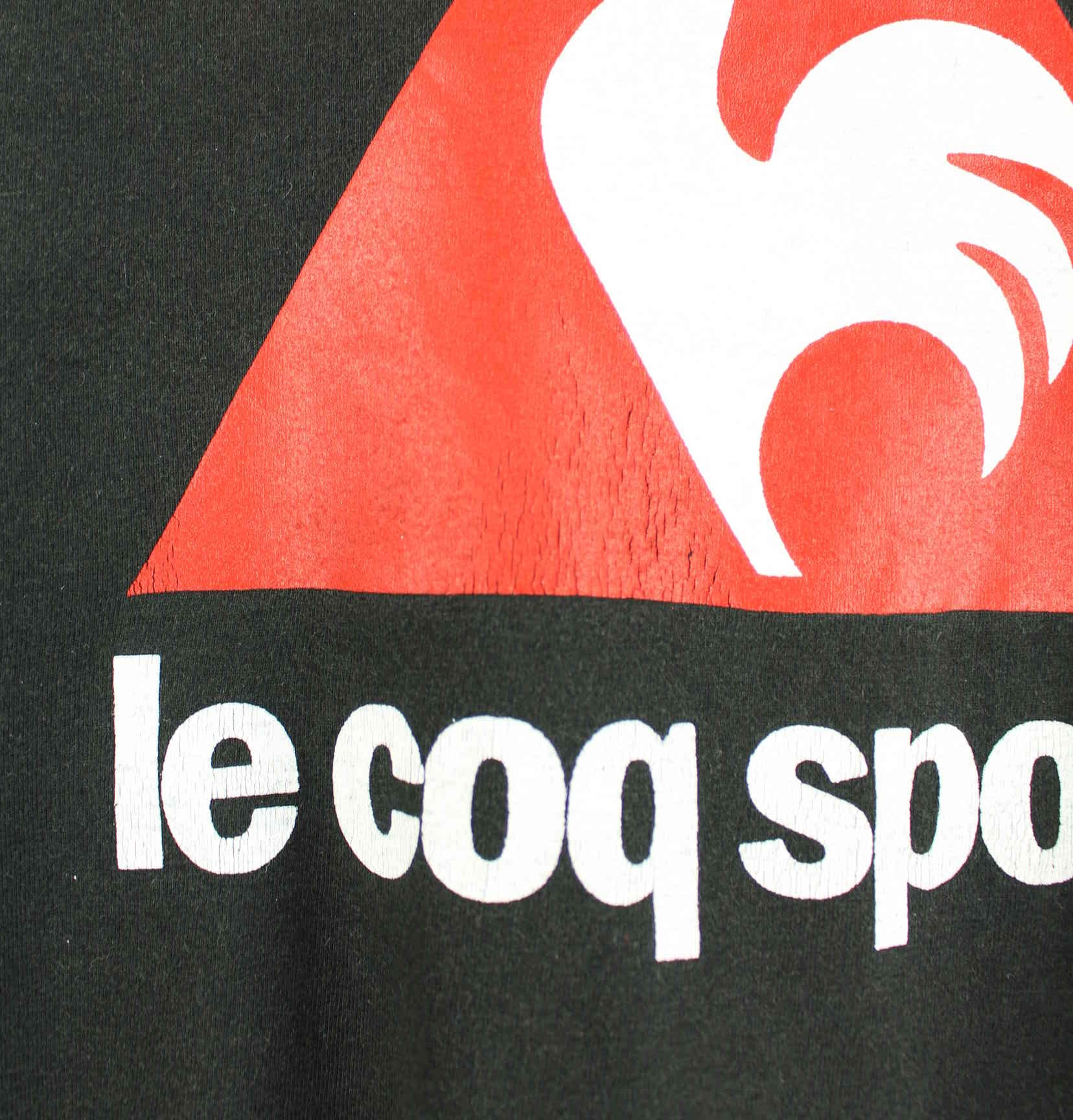 Le Coq Sportif Print T-Shirt Schwarz L (detail image 2)