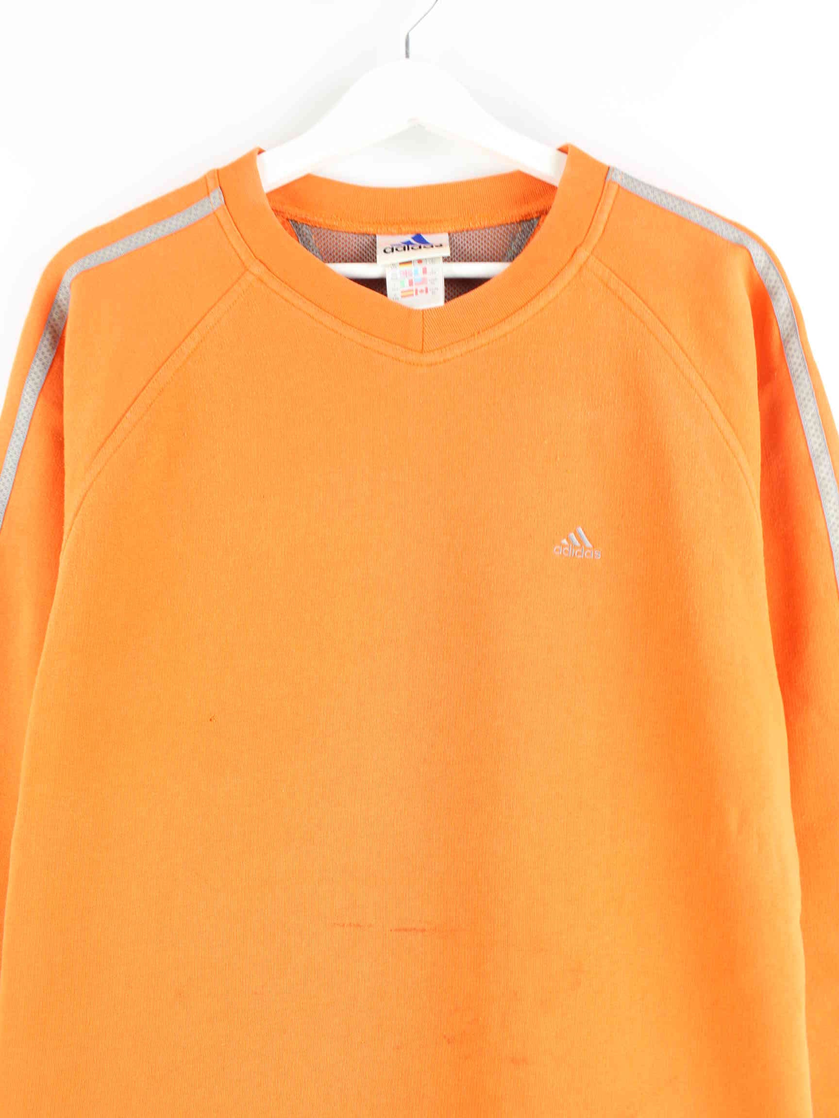 Adidas 90s Vintage Basic Sweater Orange L (detail image 1)