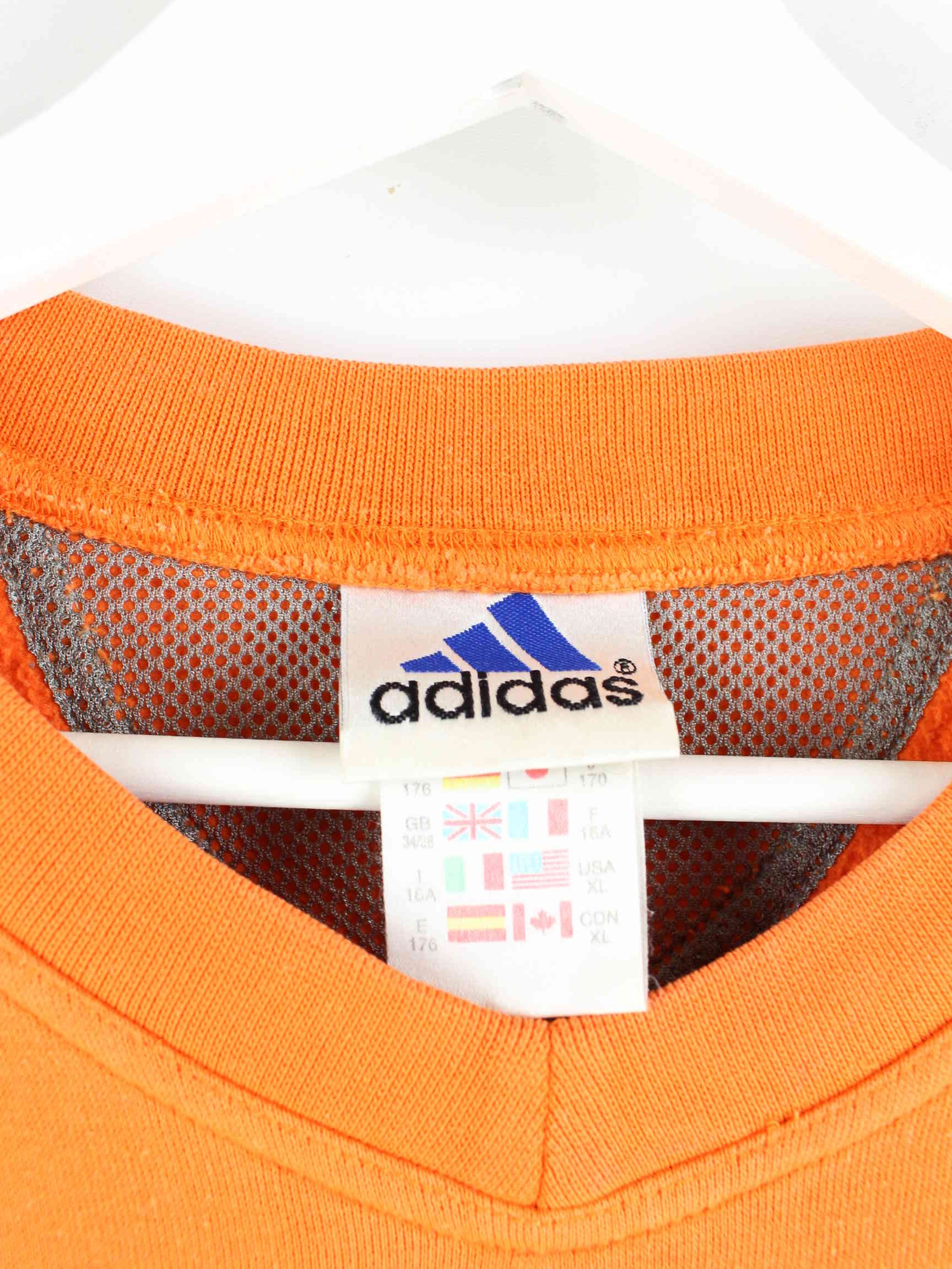Adidas 90s Vintage Basic Sweater Orange L (detail image 2)